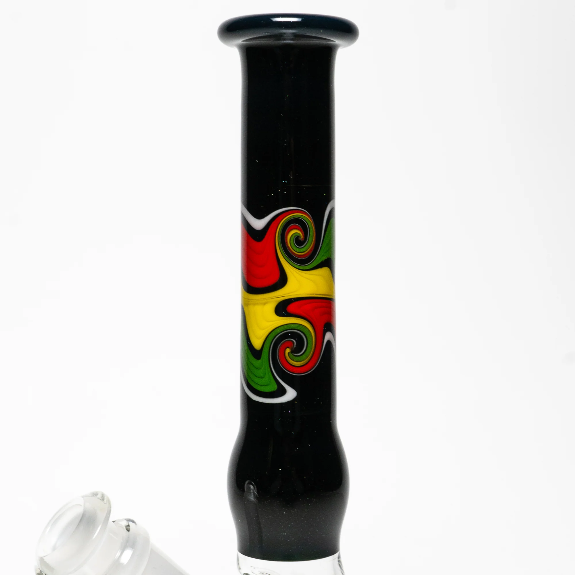 Unity Glassworks - Beaker Tube - Galaxy & Rasta - Image 8