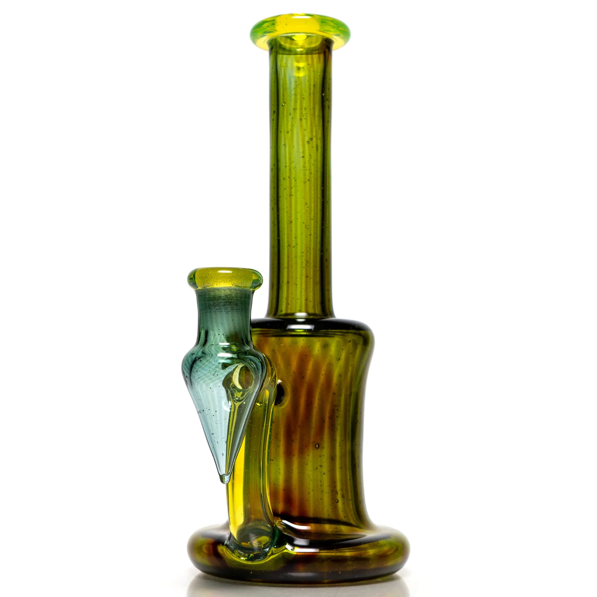 Unity Glassworks - Fixed Mini Tube - 10mm - IO Star & CFL Sunset Slyme