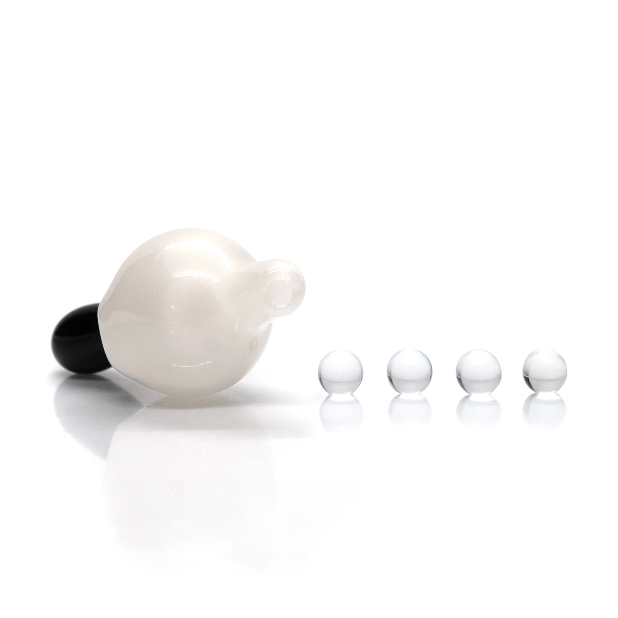 Unity Glassworks - Puffco Peak/ Carta Bubble Cap - UV White Satin & Galaxy - Image 3