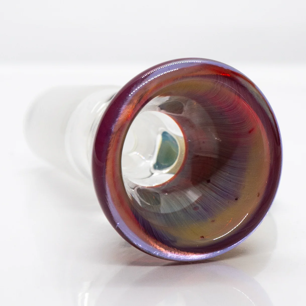 Unity Glassworks - Single Hole Martini Slide - 14mm - Aphrodesia & CFL Mirage - Image 4