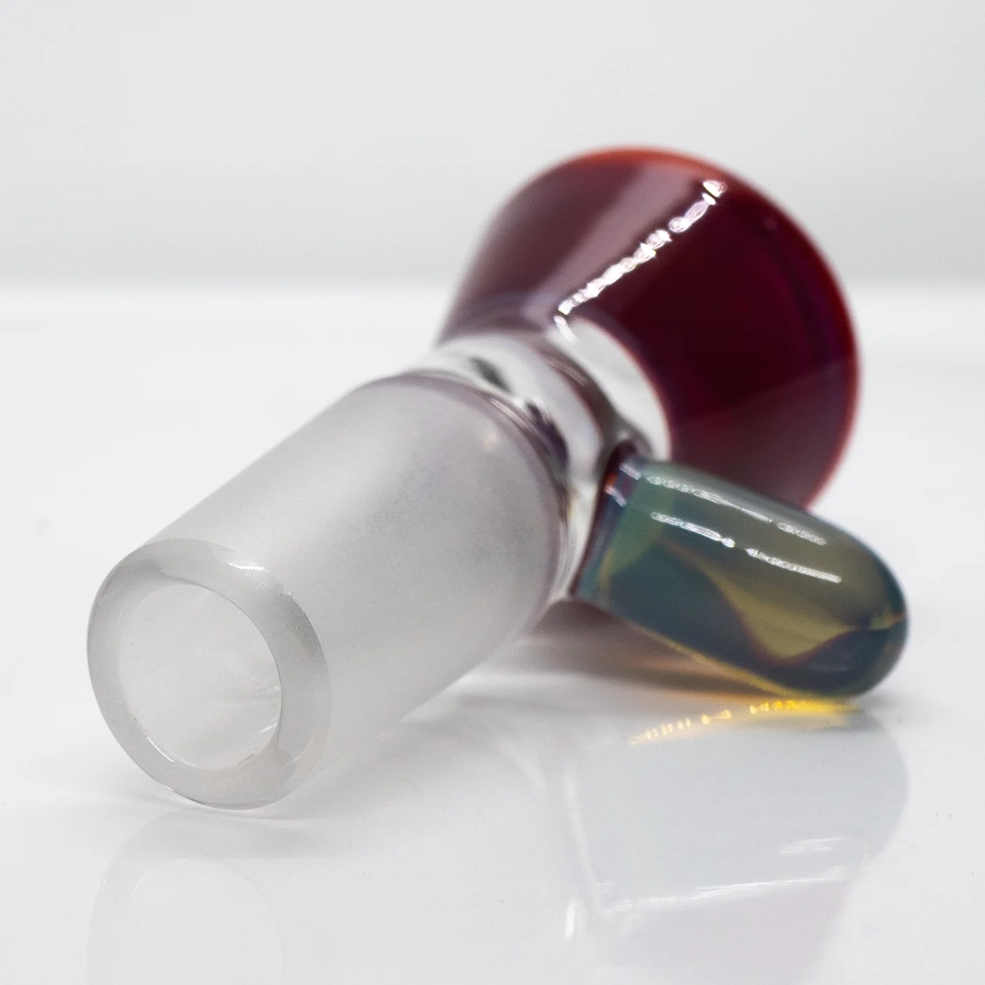 Unity Glassworks - Single Hole Martini Slide - 14mm - Aphrodesia & CFL Mirage - Image 5