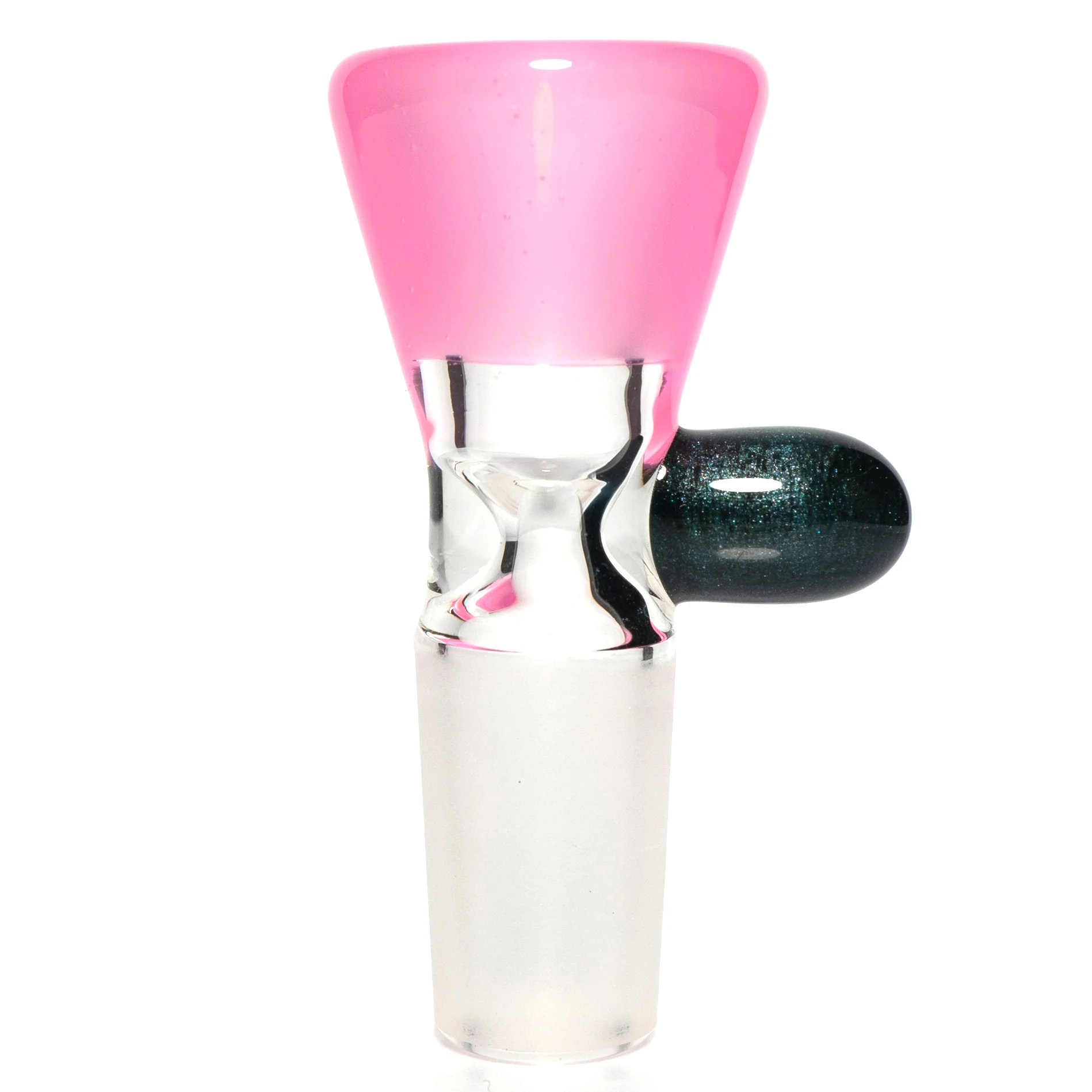 Unity Glassworks - Single Hole Martini Slide - 14mm - CFL Pastel Serum & Unobtainium - Image 2