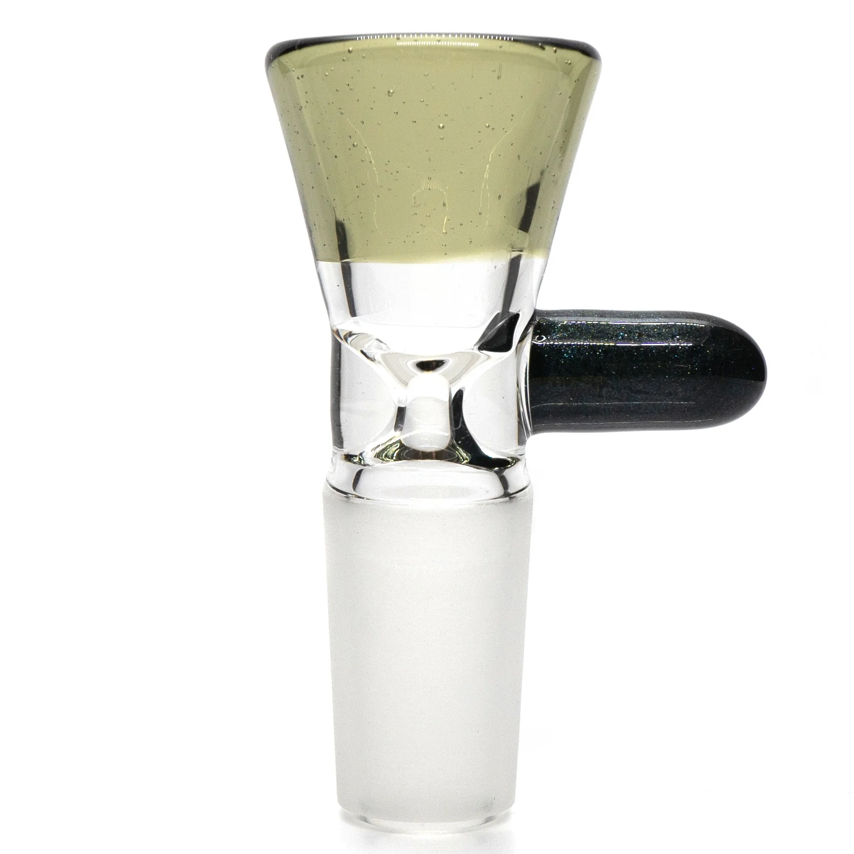 Unity Glassworks - Single Hole Martini Slide - 14mm - CFL Potion & Unobtainium