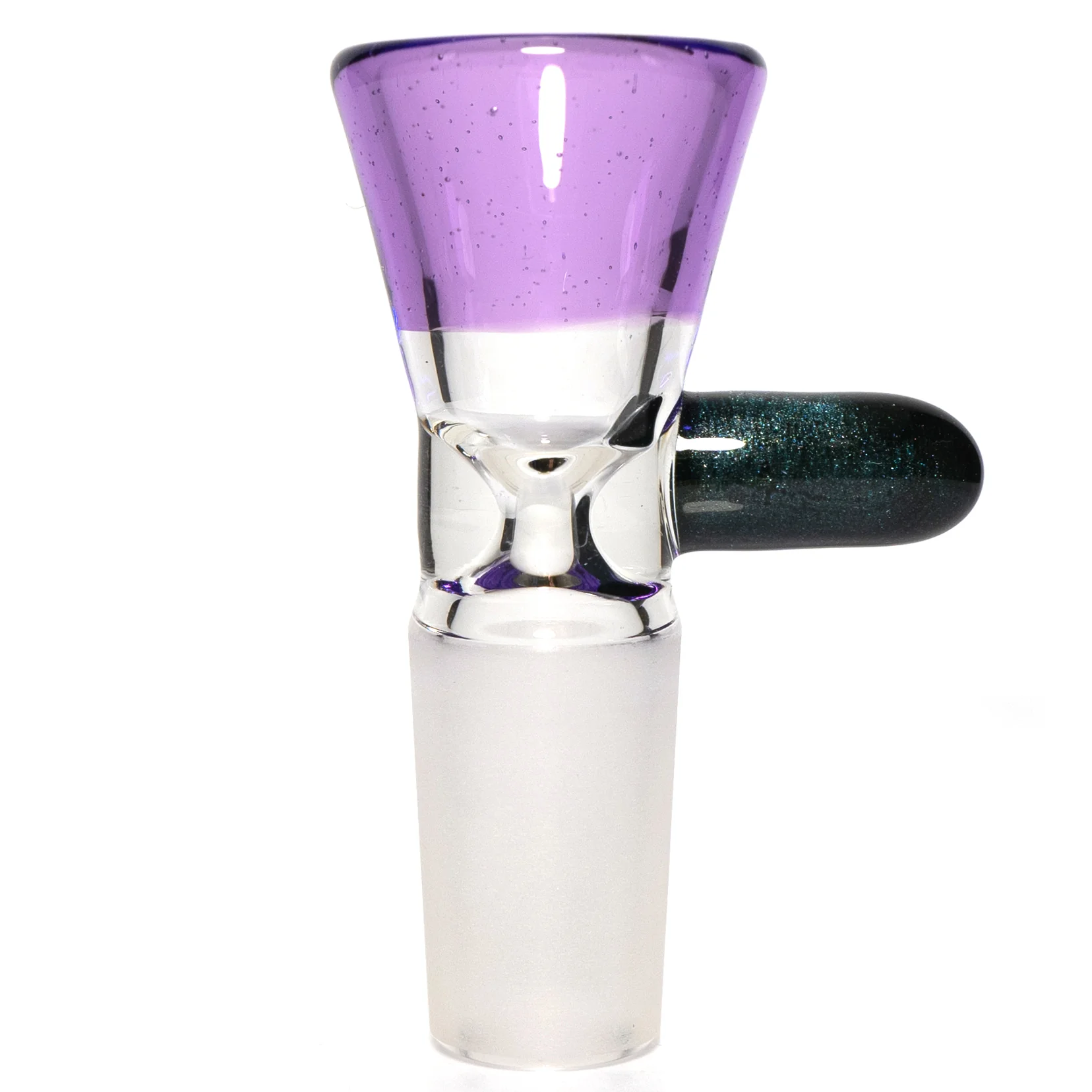 Unity Glassworks - Single Hole Martini Slide - 14mm - CFL Potion & Unobtainium - Image 2