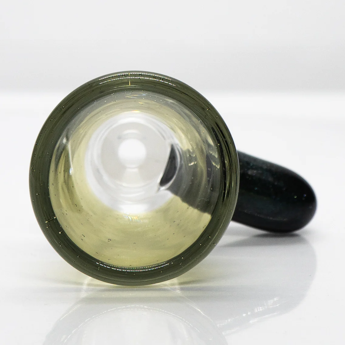 Unity Glassworks - Single Hole Martini Slide - 14mm - CFL Potion & Unobtainium - Image 3