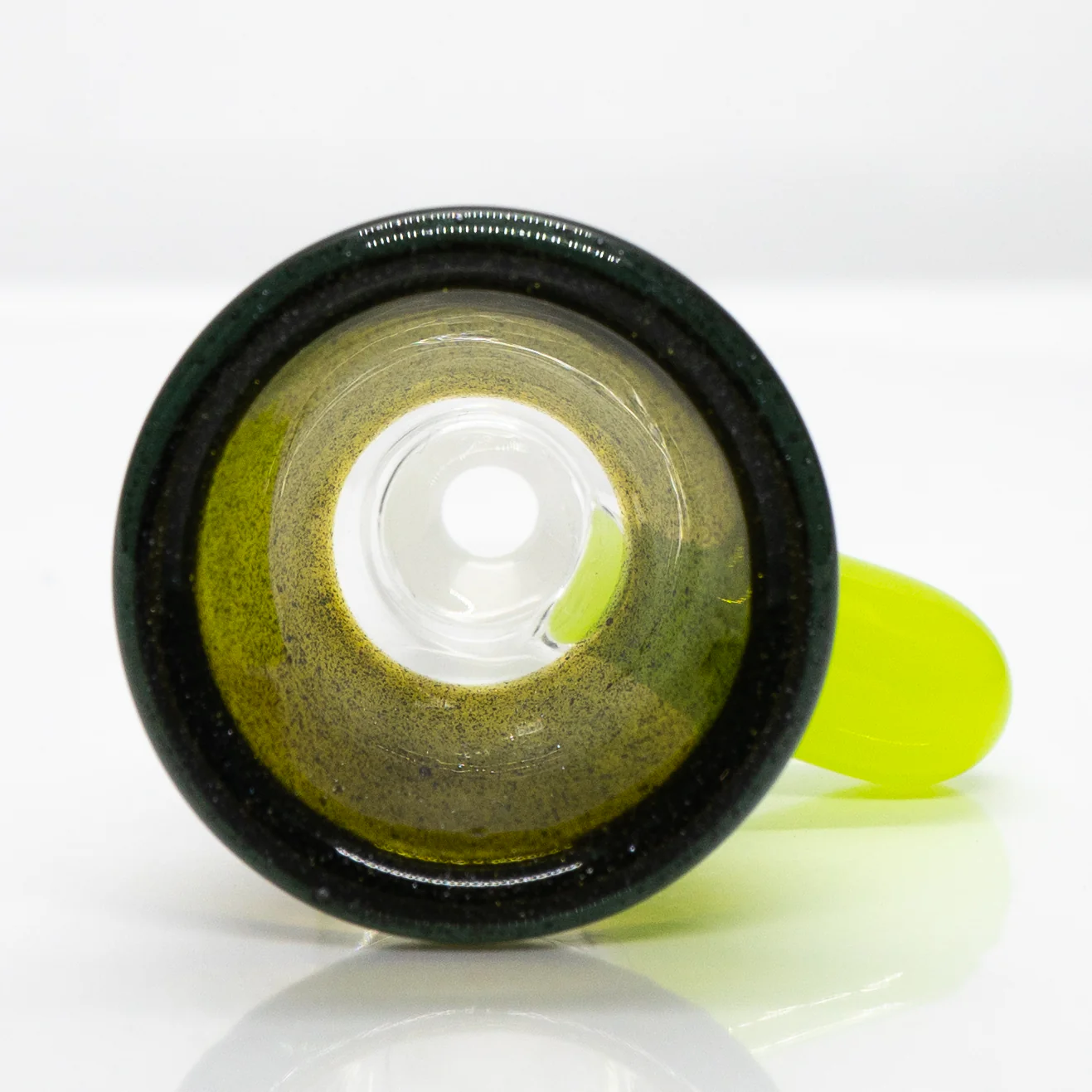 Unity Glassworks - Single Hole Martini Slide - 14mm - Metal Fleck & Antidote - Image 2