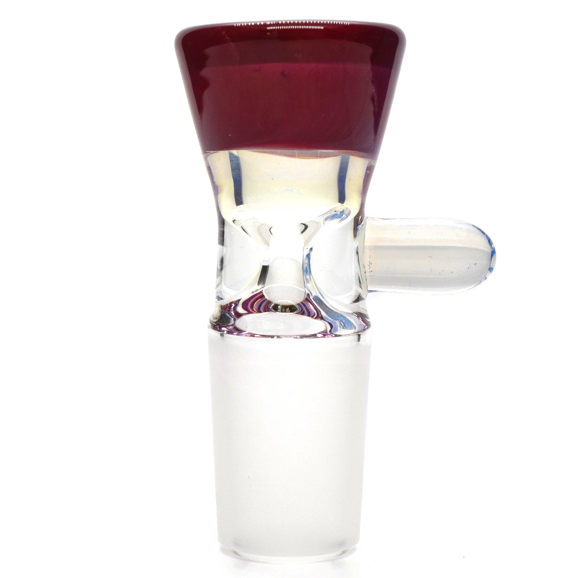 Unity Glassworks - Single Hole Martini Slide - 18mm - Aphrodesia & Ghost