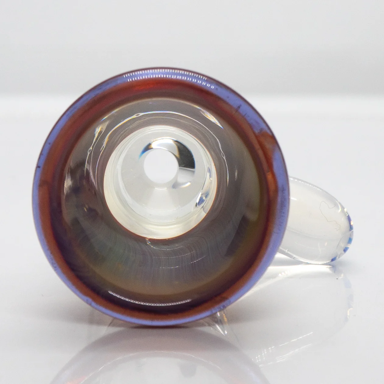 Unity Glassworks - Single Hole Martini Slide - 18mm - Aphrodesia & Ghost - Image 2
