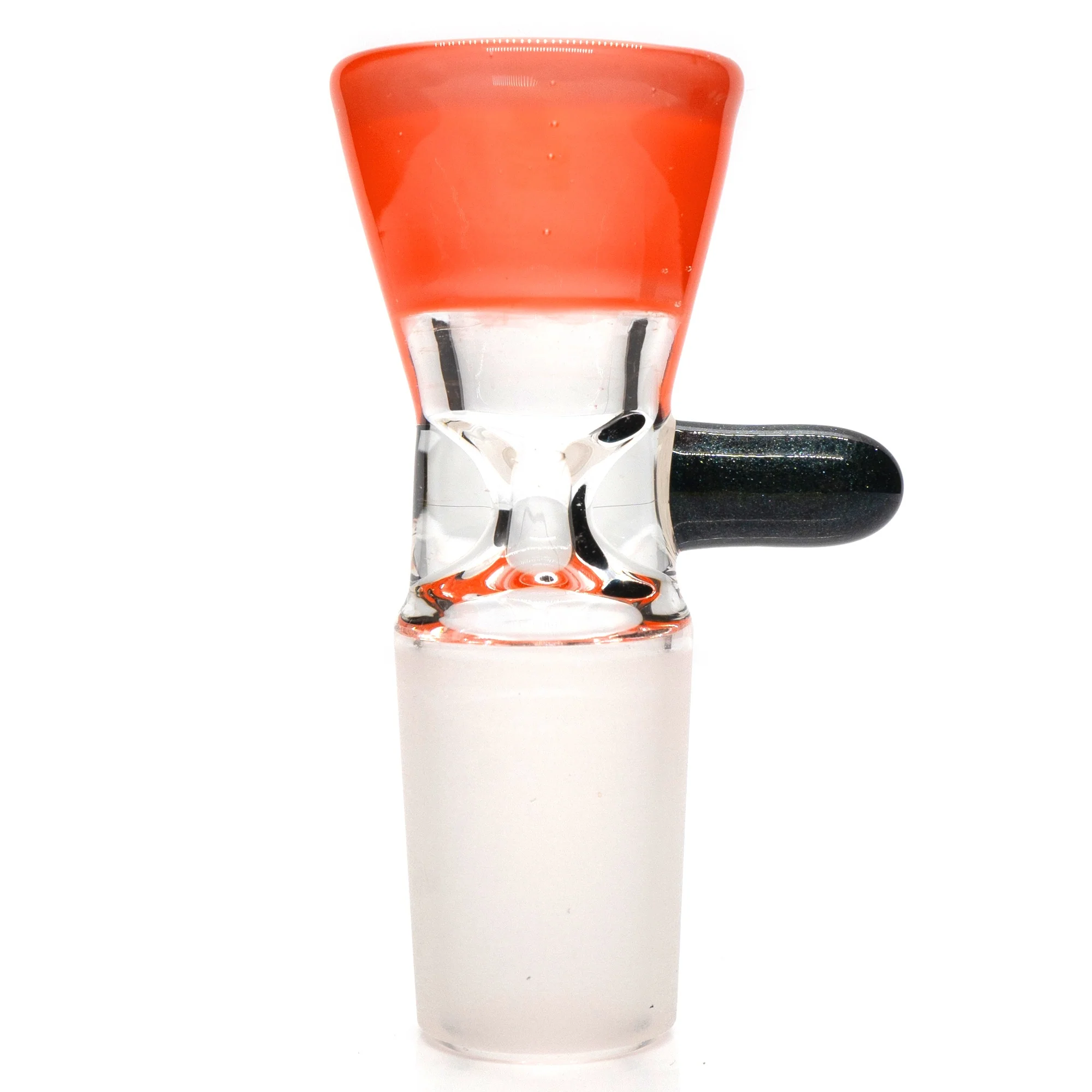 Unity Glassworks - Single Hole Martini Slide - 18mm - Lava & Unobtainium