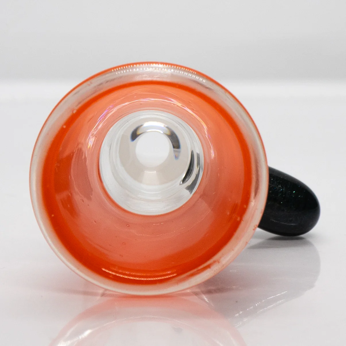 Unity Glassworks - Single Hole Martini Slide - 18mm - Lava & Unobtainium - Image 2