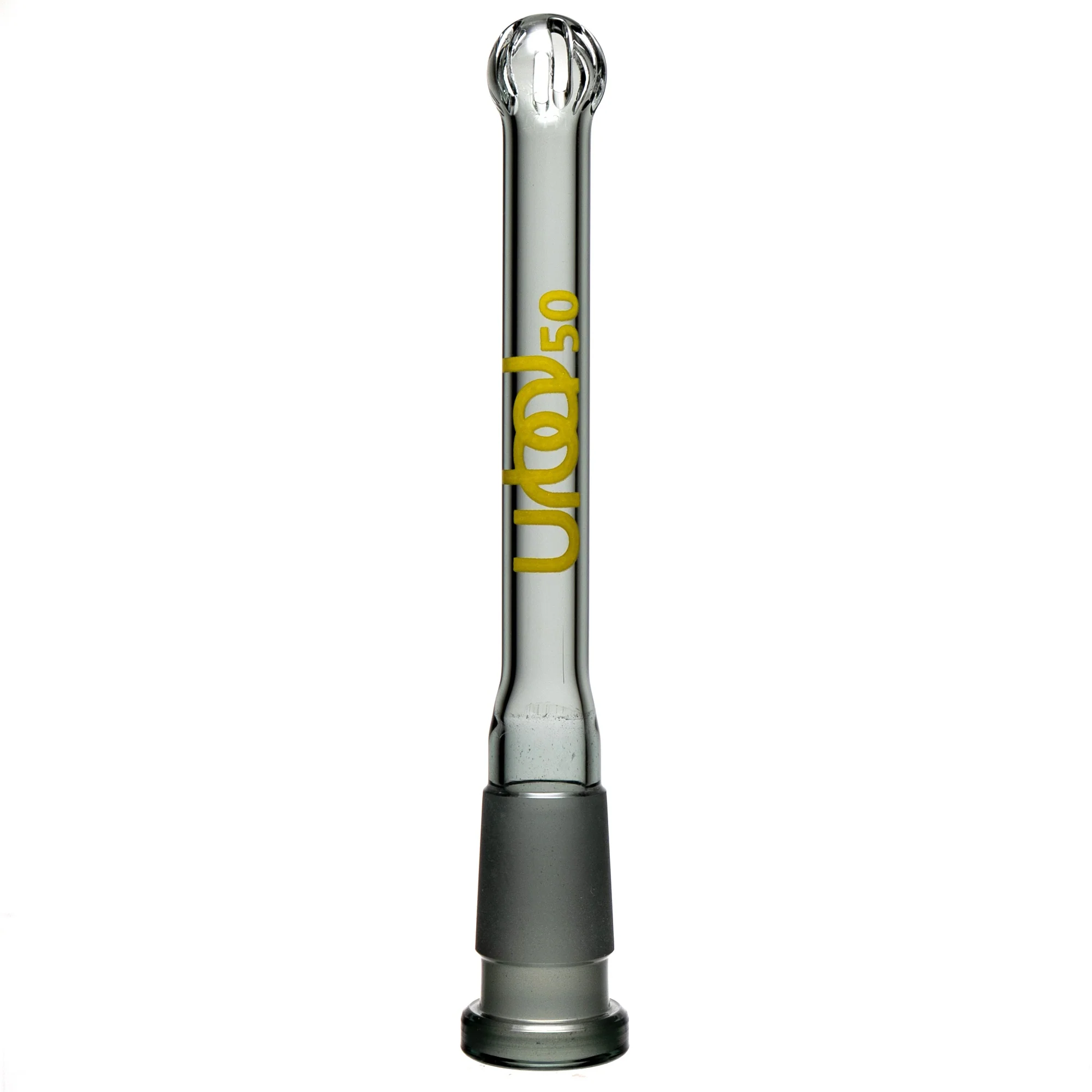 Urbal Technologies - 6 Slit Downstem - 5.0" - Grey w/ Yellow Connection Label