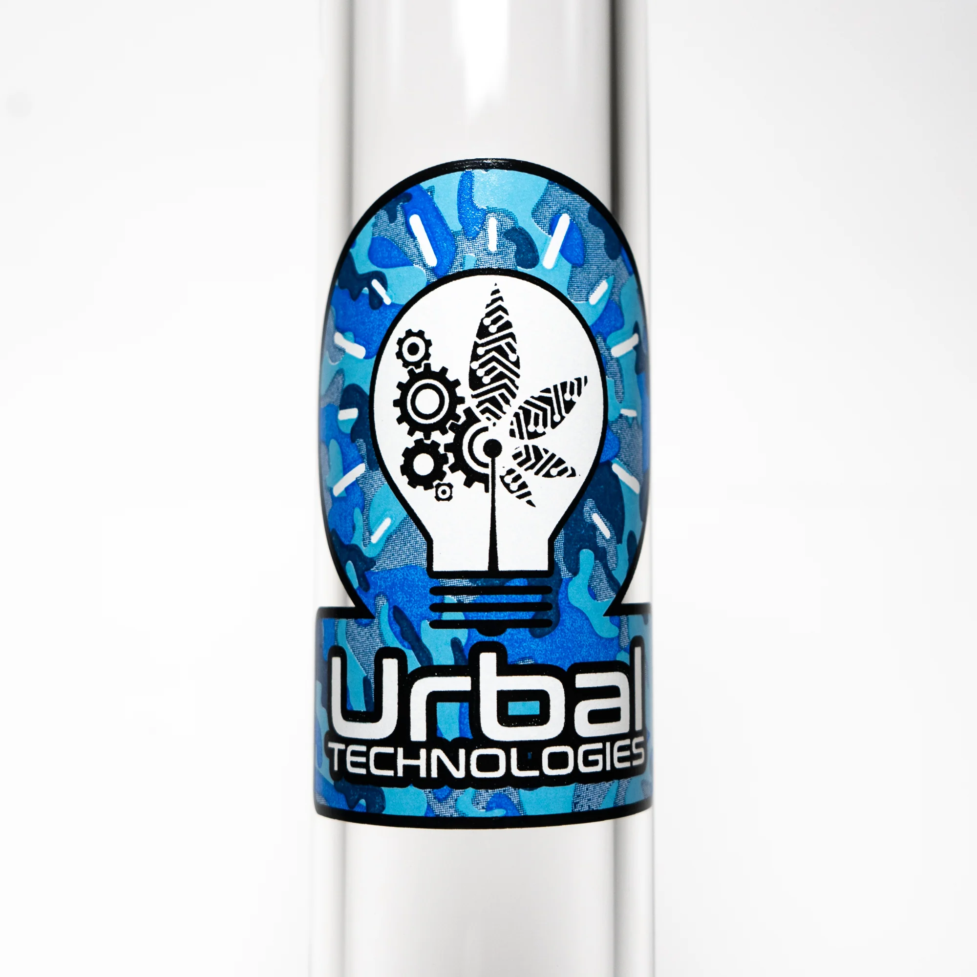 Urbal Technologies - 13" Beaker - 45x5 - Blue Camo Label - Image 3
