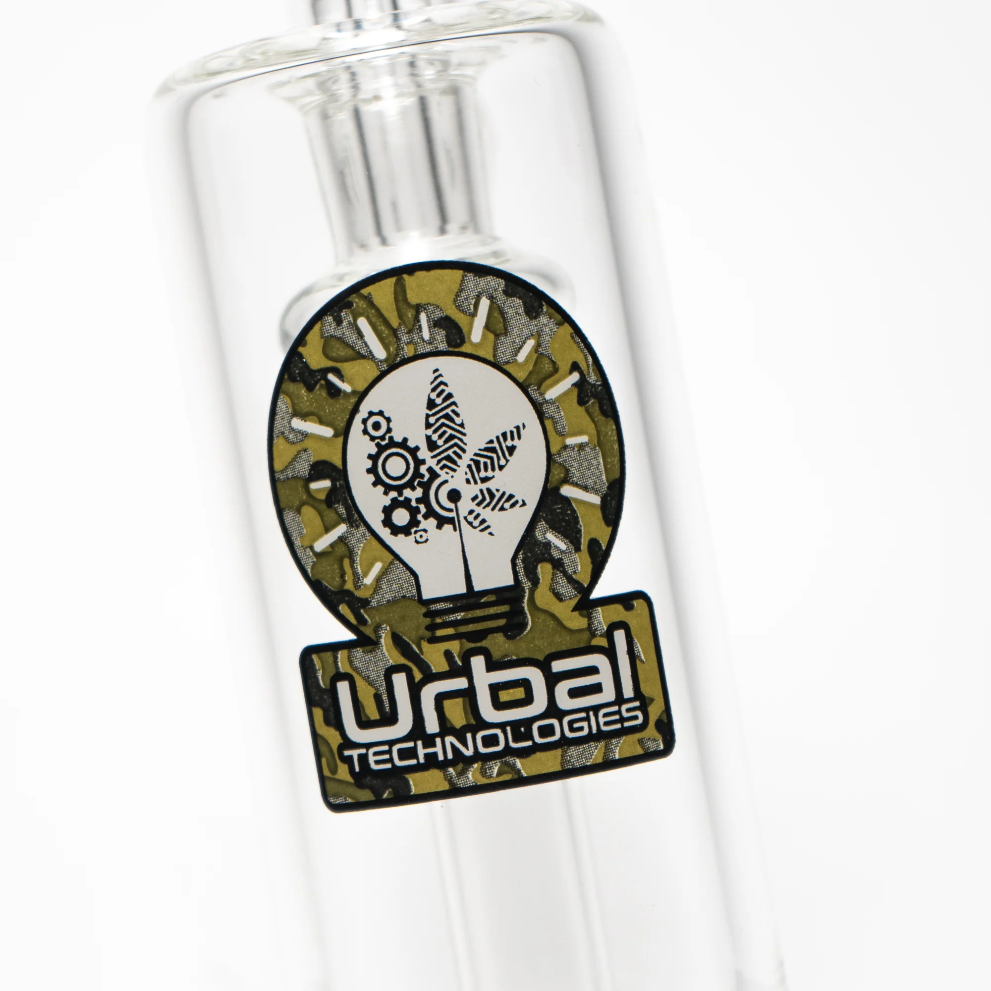 Urbal Technologies - Hybrid 4 Hole Bubbler - 14mm - Camo Label - Image 3