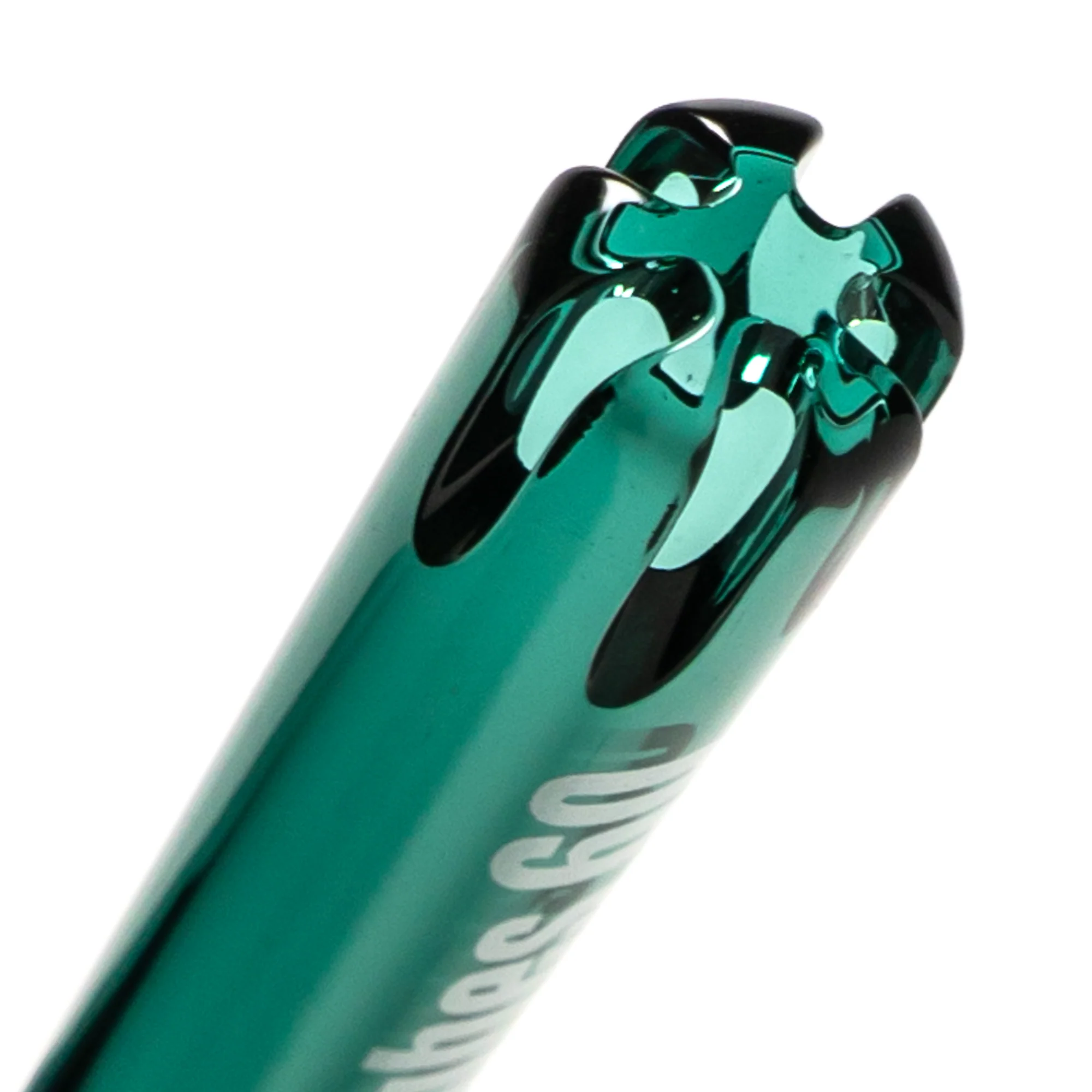 US Tubes - 17" Beaker 50x7 - Constriction - White & Teal Vertical Label - Image 4