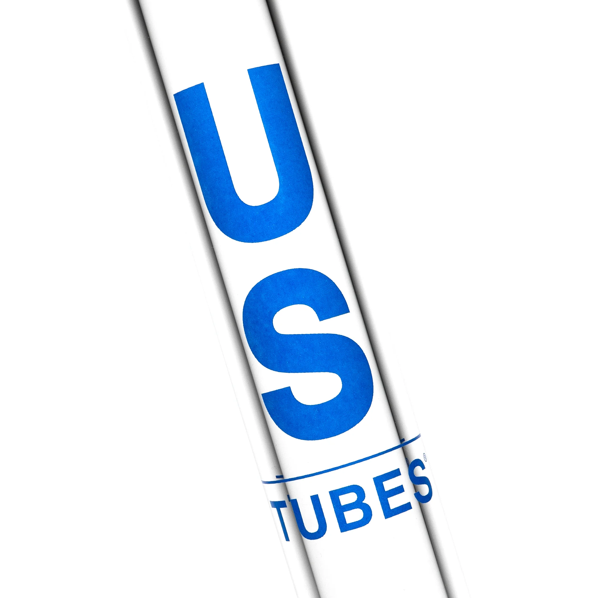 US Tubes - 20" Beaker 50x7 w/ 24mm Joint - Constriction - Blue Vertical Label - Image 3