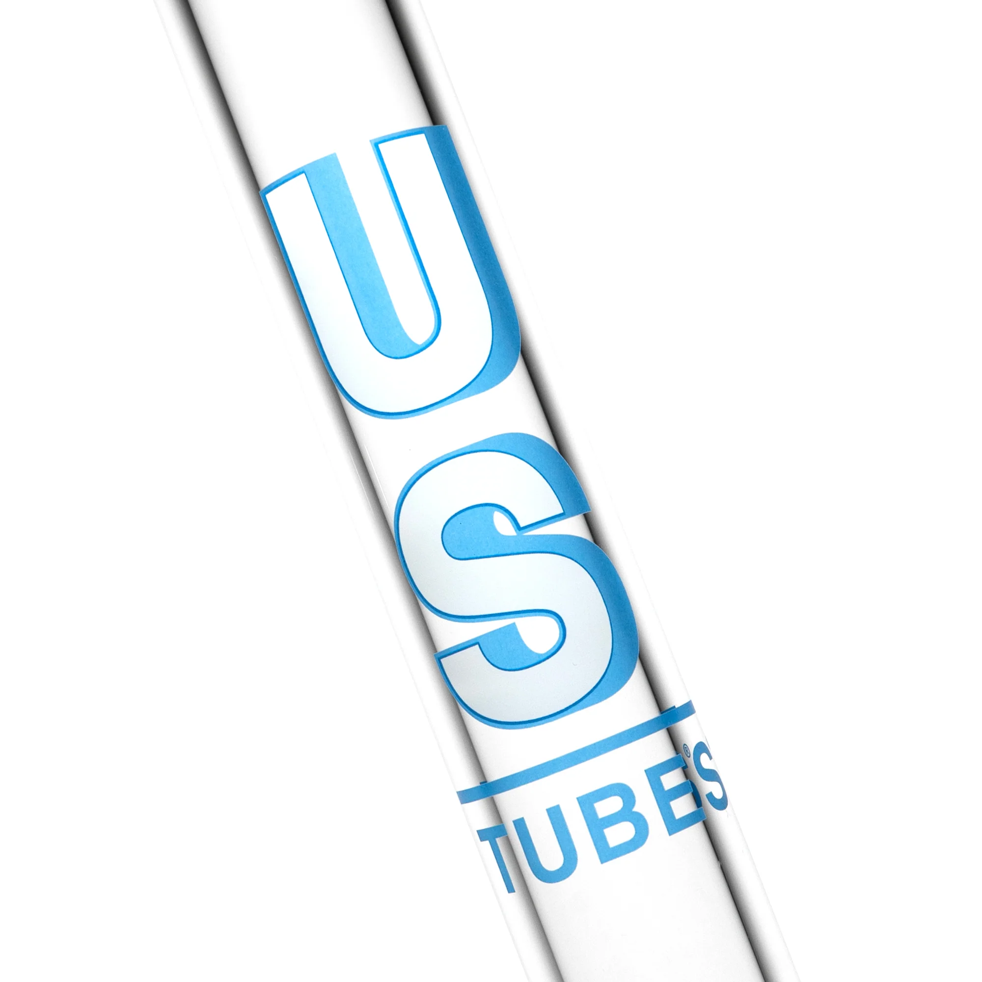 US Tubes - 20" Beaker 50x7 w/ 24mm Joint - Constriction - Light Blue Shadow Label - Image 3
