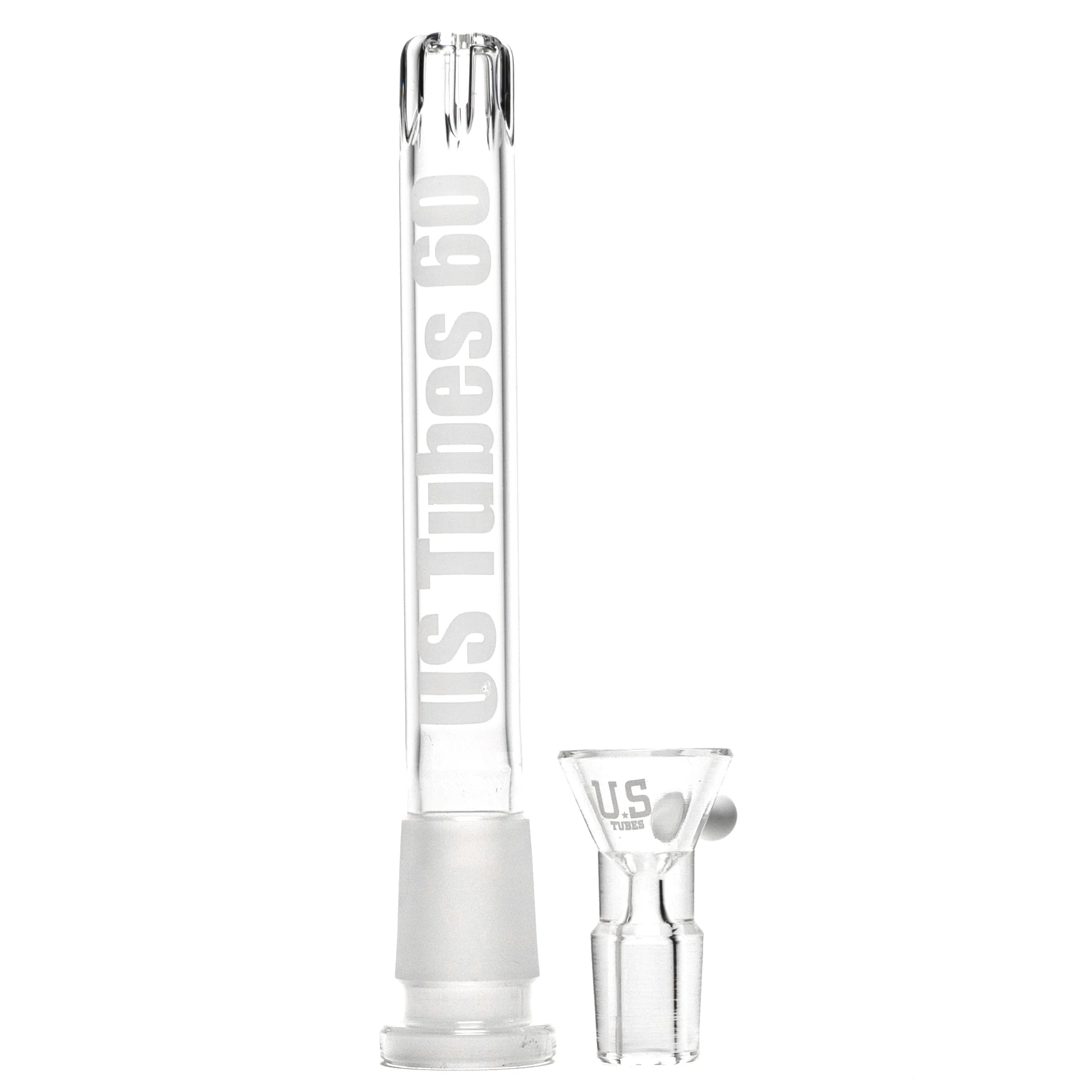 US Tubes - 20" Beaker 50x9 w/ 24mm Joint - Constriction - White Vertical Label - Image 5