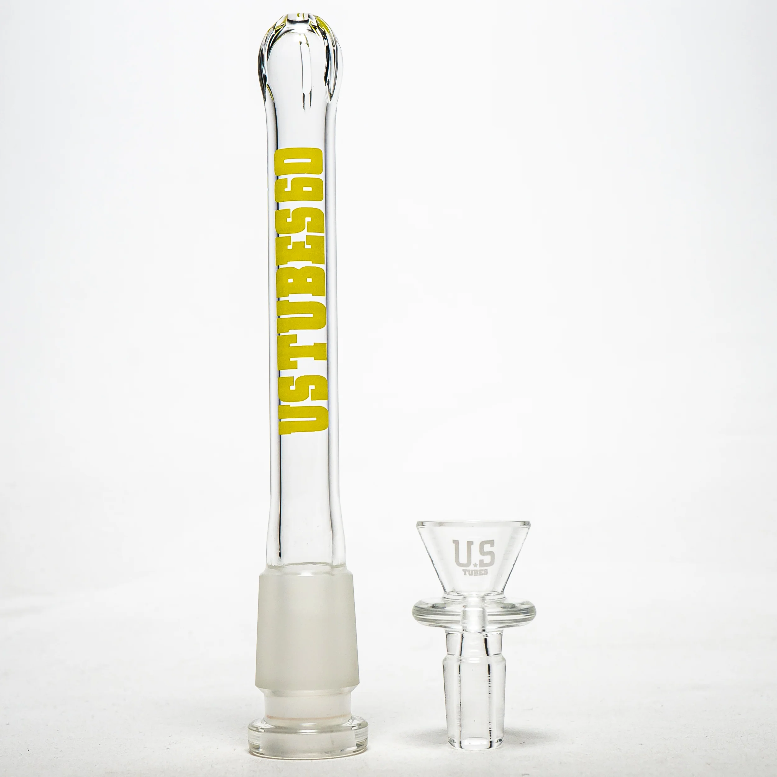US Tubes - 21" Double Circ Beaker w/ 24mm - 50x5 - Yellow Classic Label - Image 6