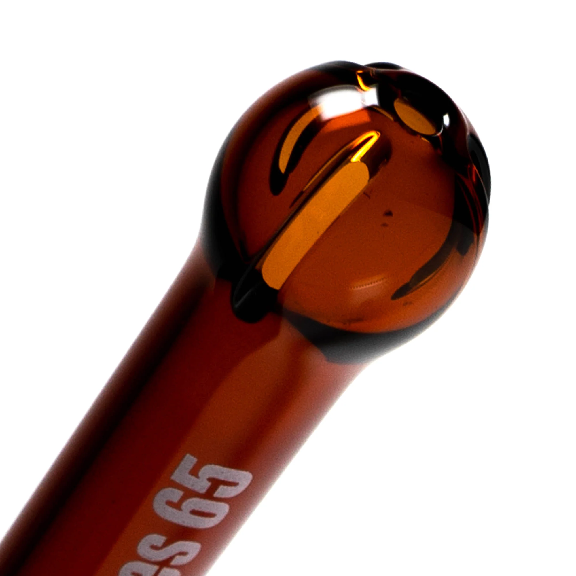 US Tubes - 29/18mm Female 3 Slit Downstem 6.5" - Amber - Image 2
