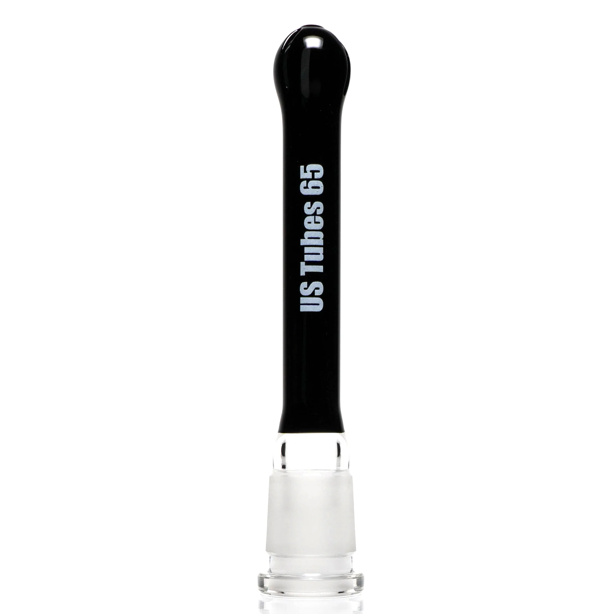 US Tubes - 29/18mm Female 3 Slit Downstem 6.5" - Black