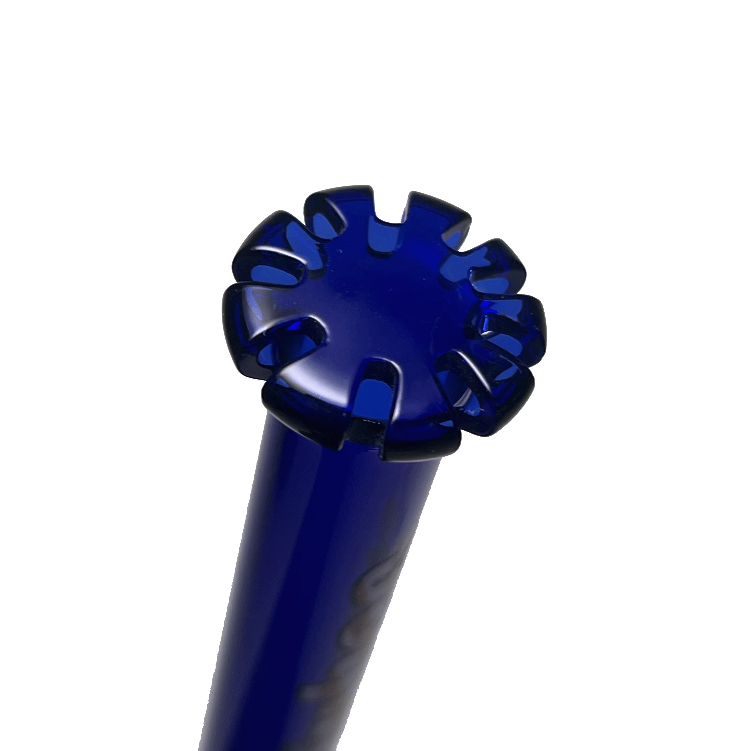 US Tubes - 29/18mm Female Circ Downstem 6.5" - Blue w/ Patriot Label - Image 3