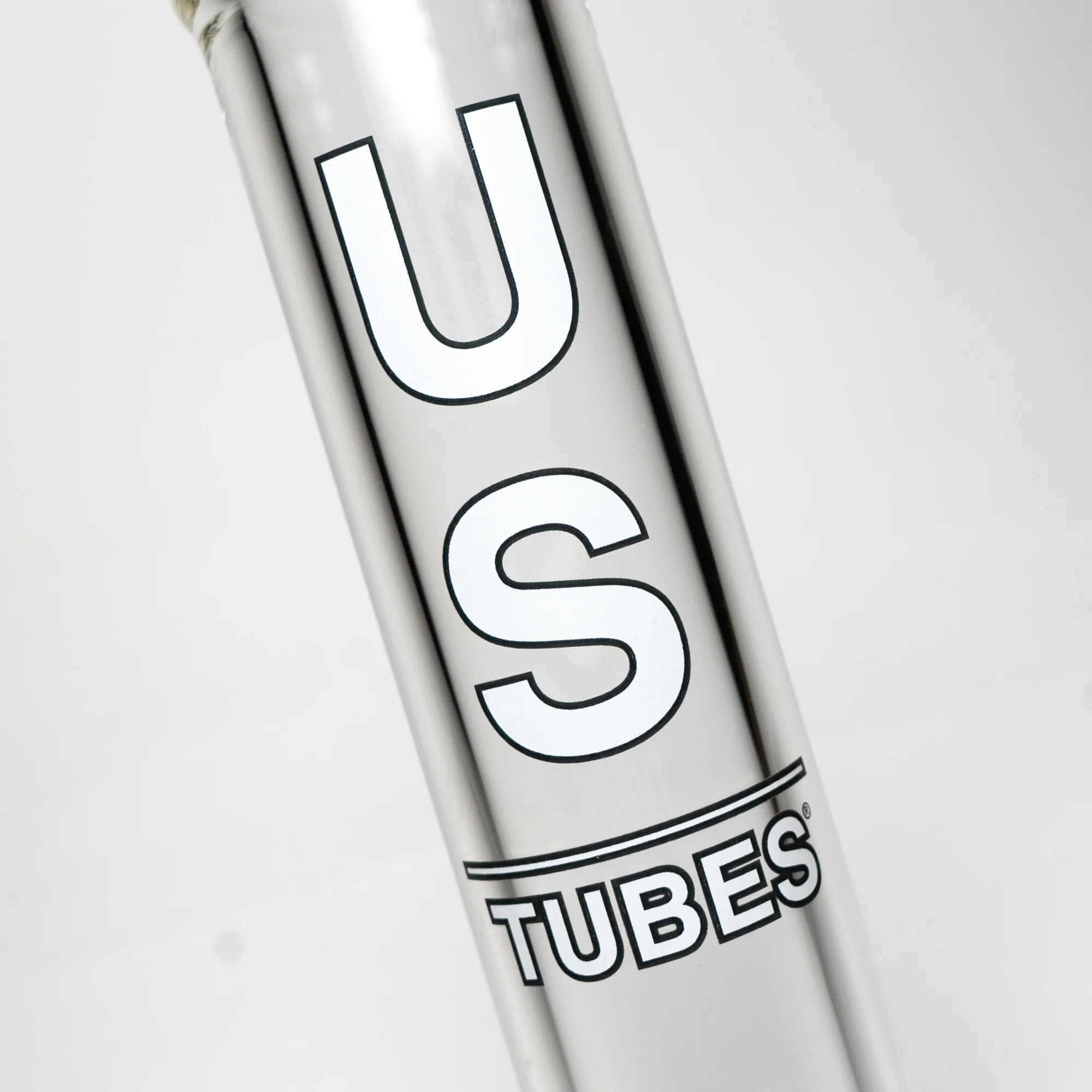 US Tubes - 13" Beaker 50x7 - White & Gray Vertical Label - Image 3