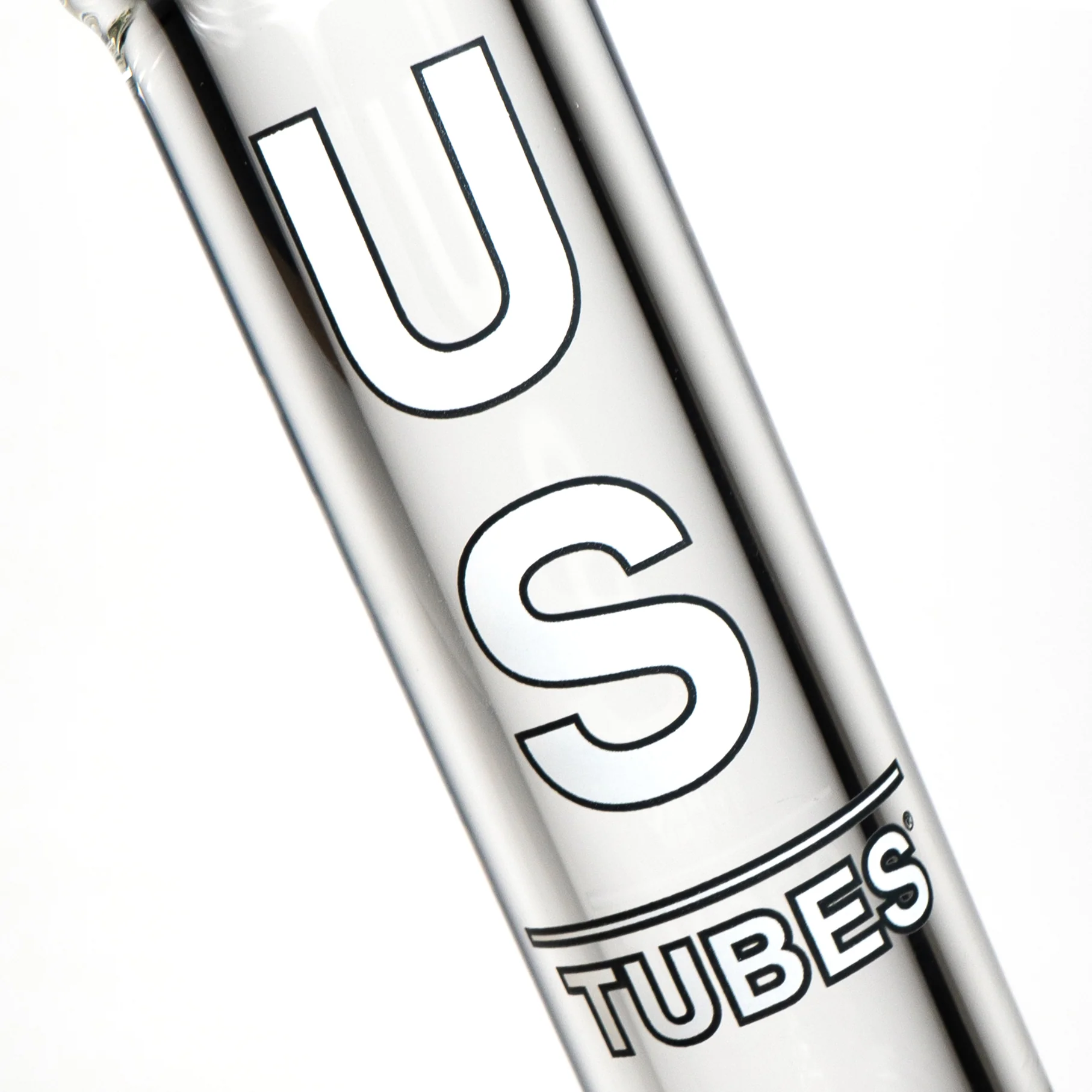 US Tubes - 13" Beaker 50x9 - Constriction - White & Black Vertical Label - Image 4