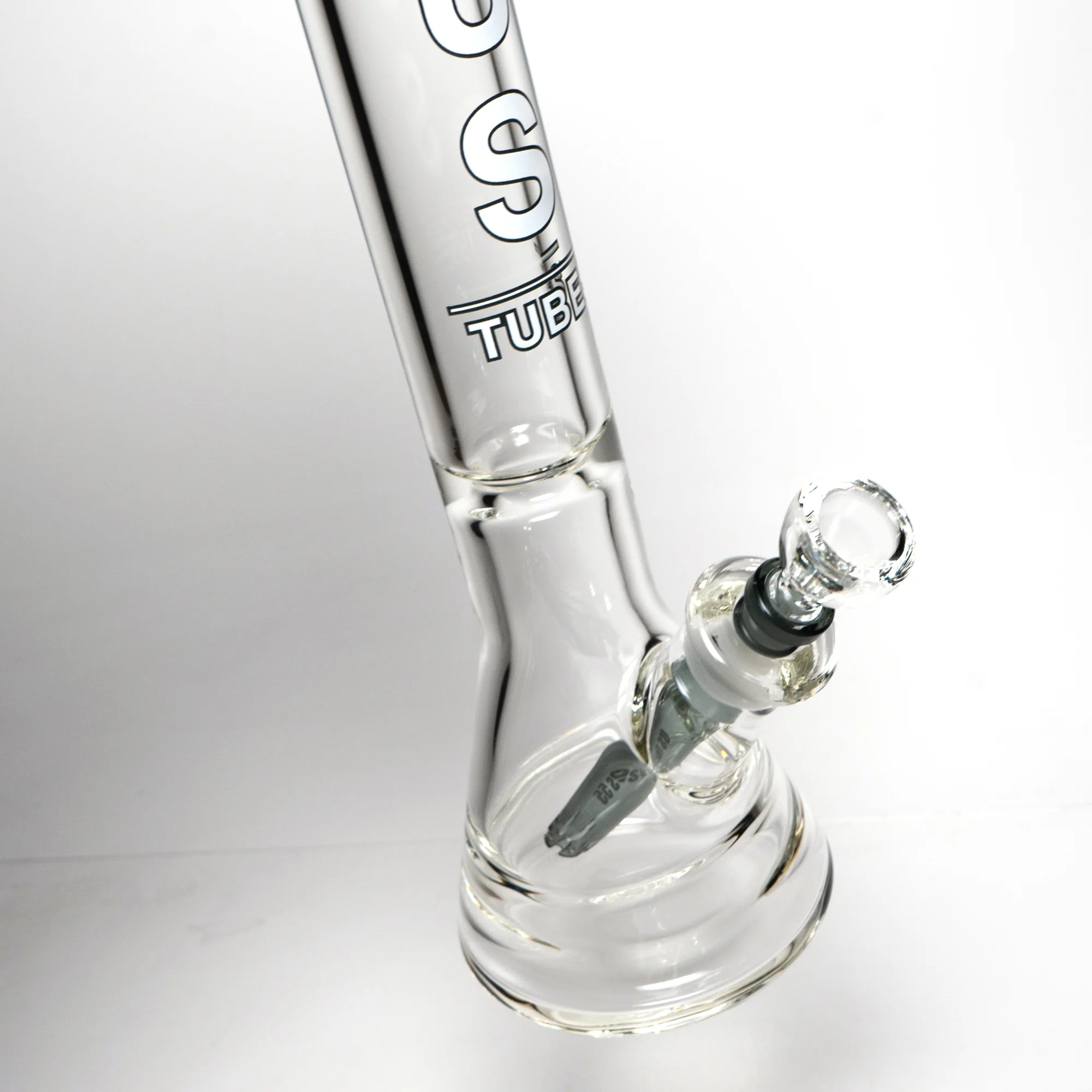 US Tubes - 13" Beaker 50x9 - Constriction - White & Black Vertical Label - Image 5