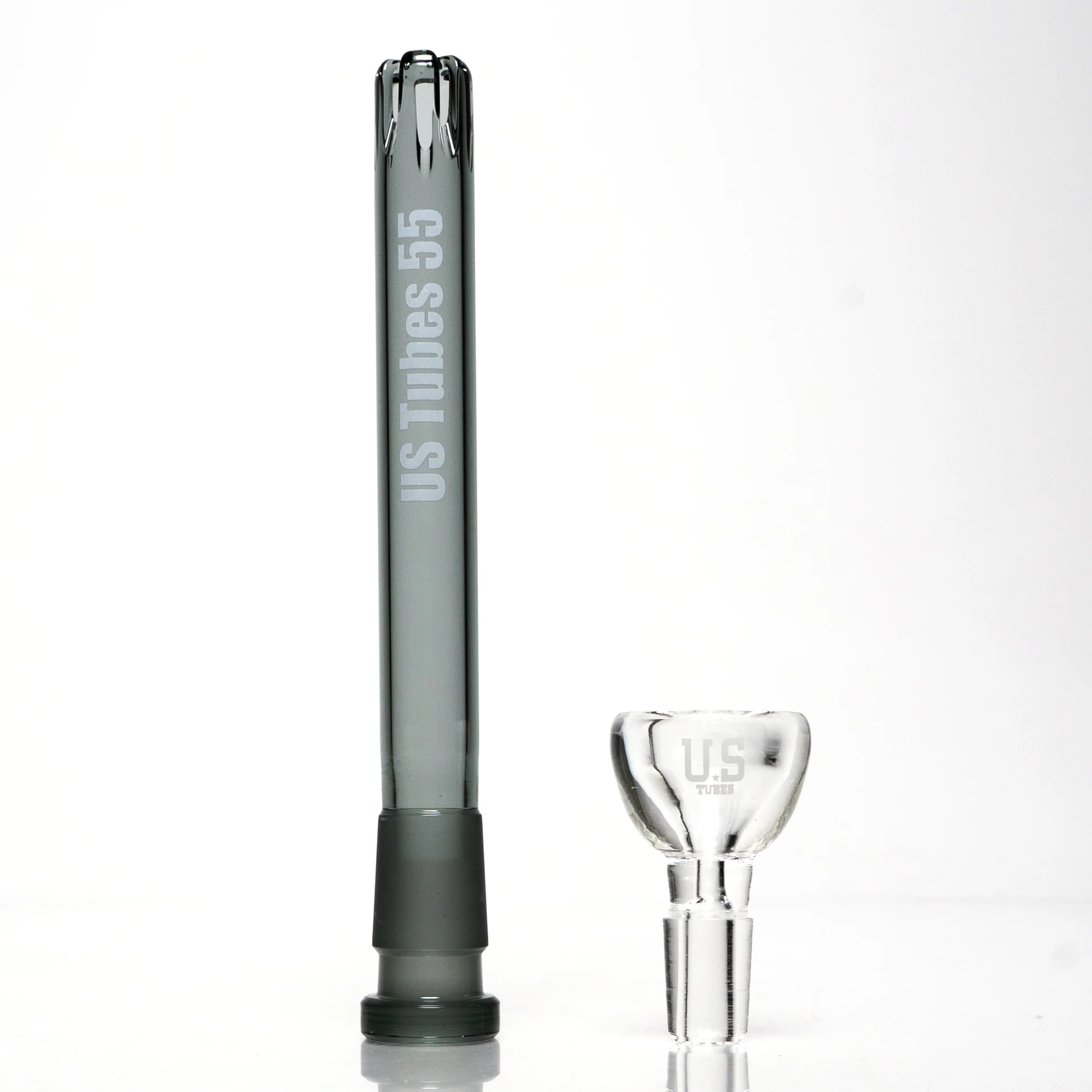 US Tubes - 13" Beaker 50x9 - Constriction - White & Black Vertical Label - Image 7