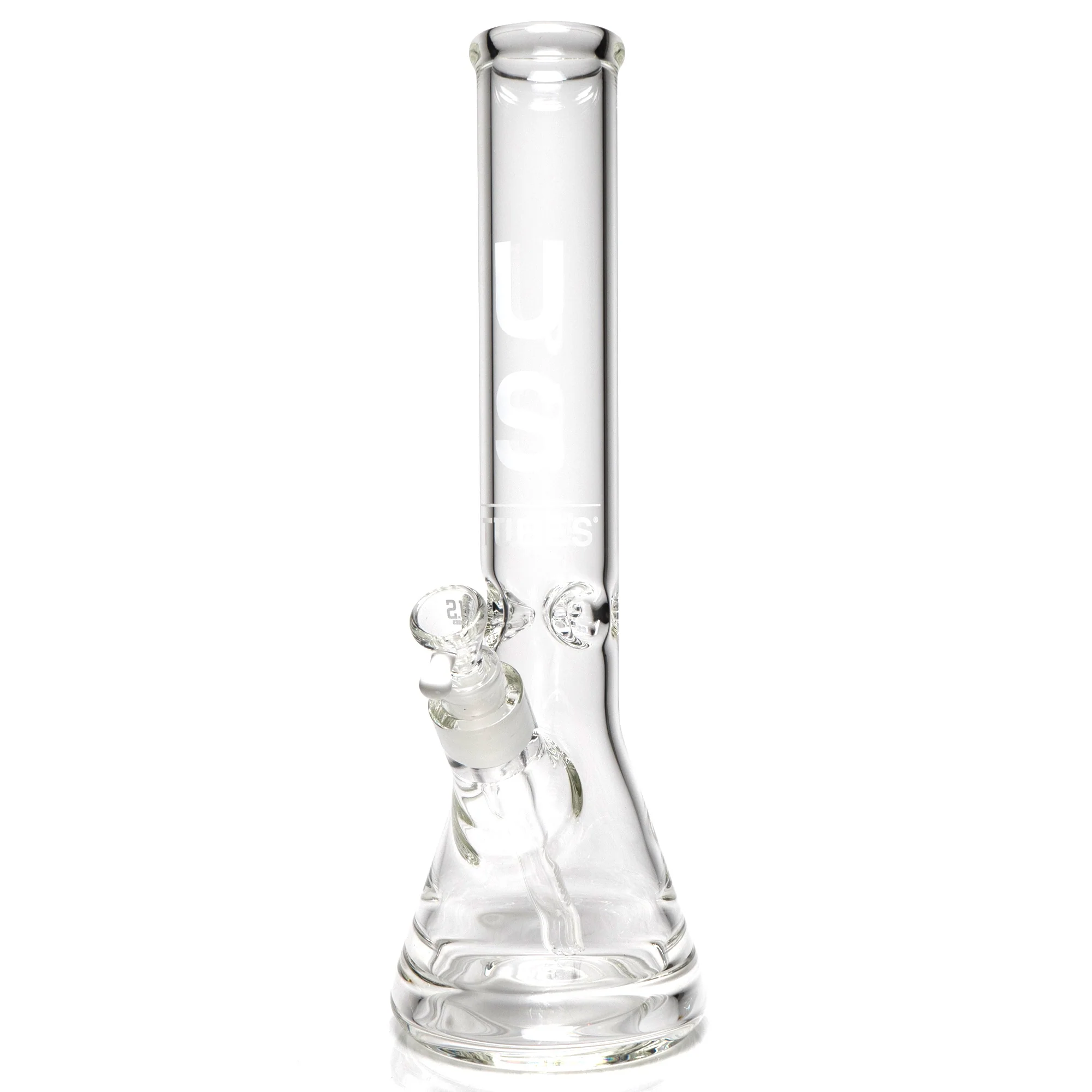 US Tubes - 14" Beaker 50x5 - Ice Pinch - White Vertical Label