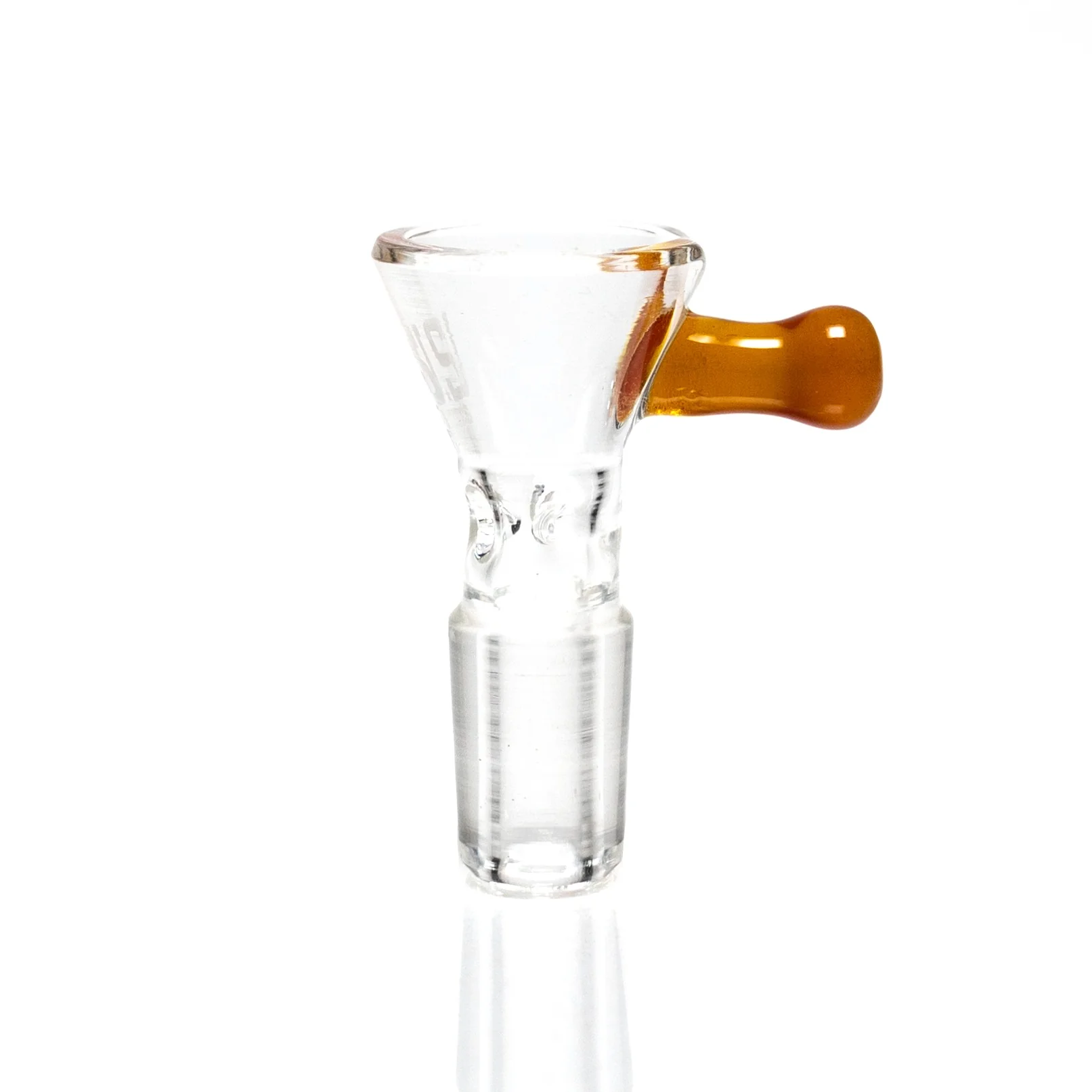 US Tubes - 14mm Ice Pinch Martini Slide - Amber