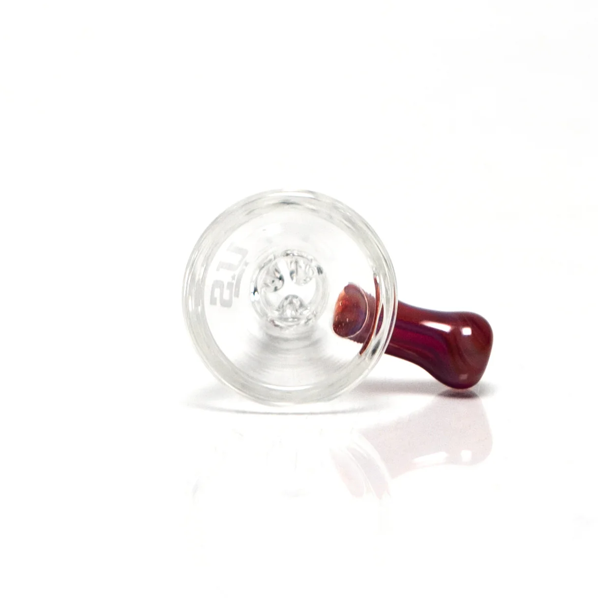 US Tubes - 14mm Ice Pinch Martini Slide - Light Amber Purple - Image 3