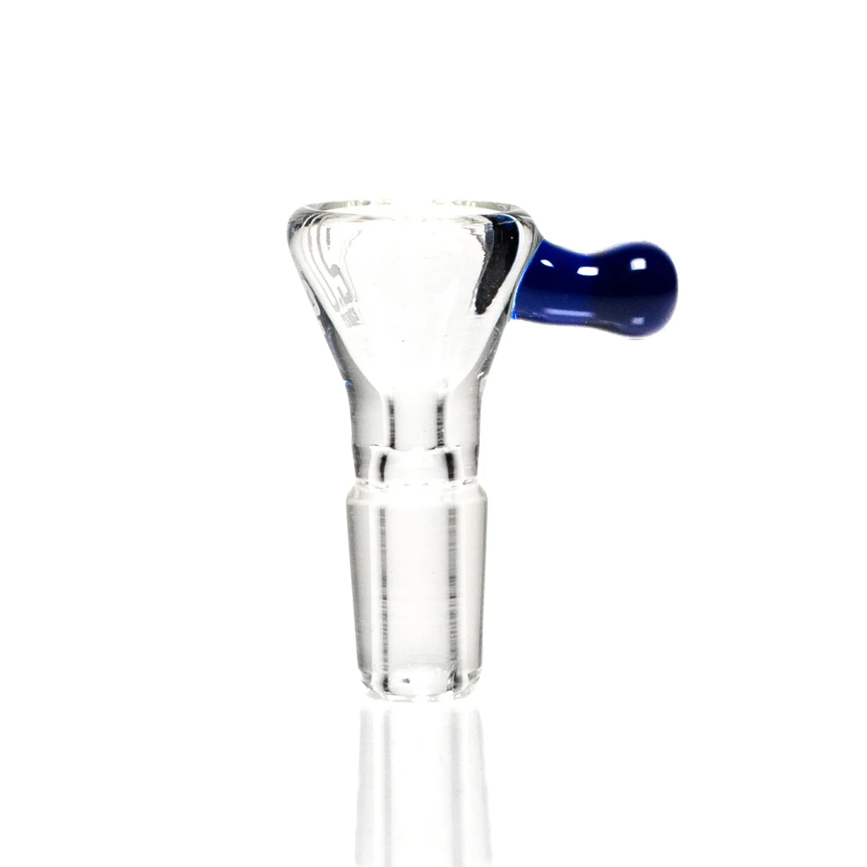 US Tubes - 14mm Single Hole Martini Slide - Cobalt