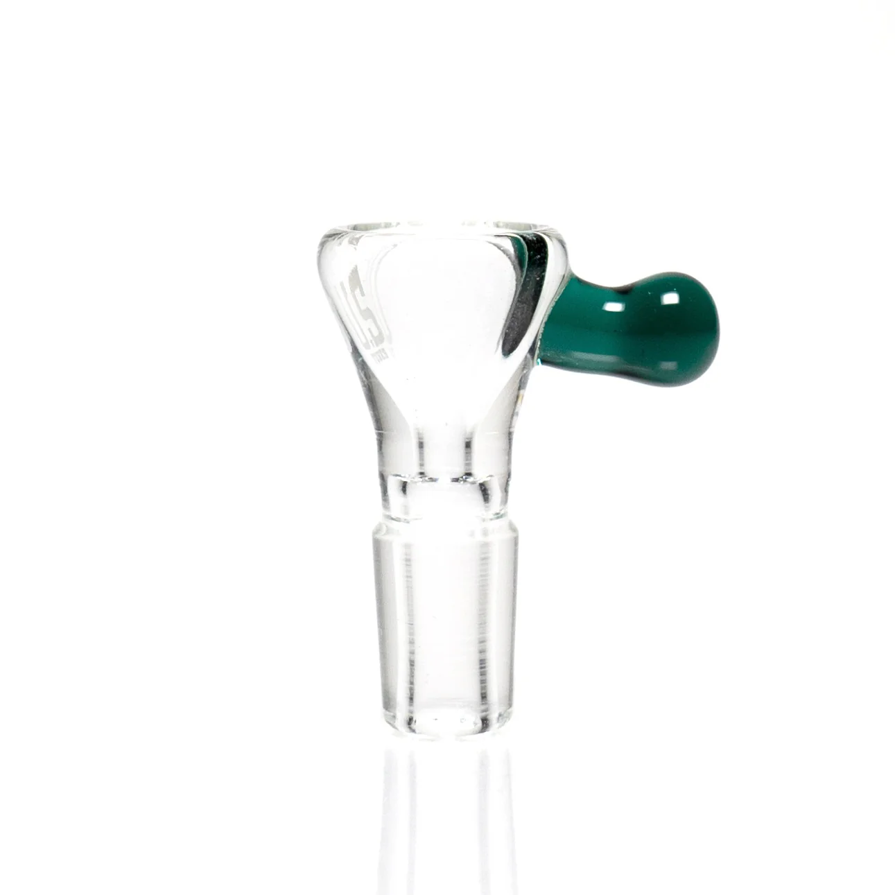 US Tubes - 14mm Single Hole Martini Slide - Teal