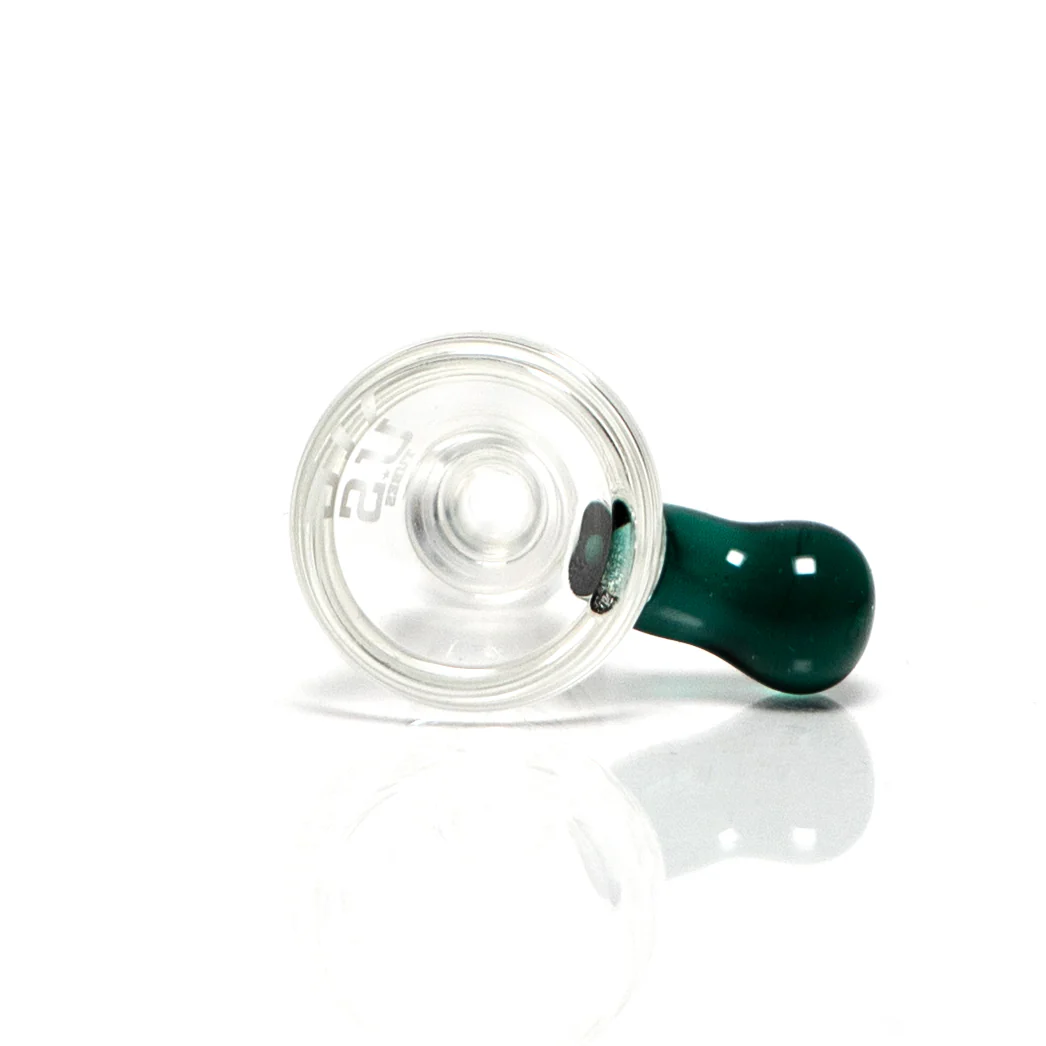 US Tubes - 14mm Single Hole Martini Slide - Teal - Image 3