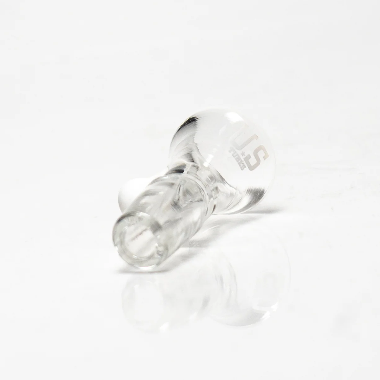 US Tubes - 14mm Single Hole Martini Slide - White - Image 2