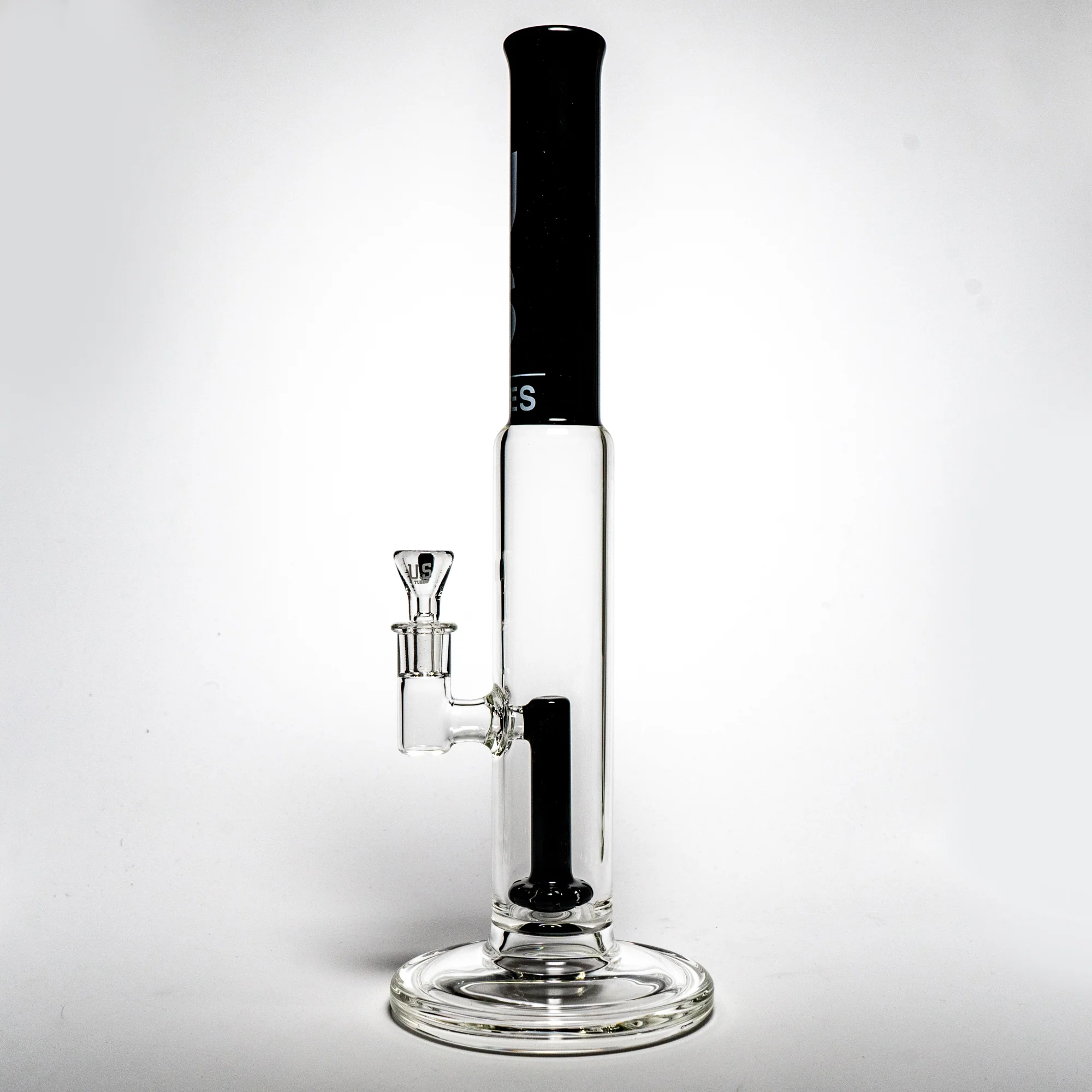 US Tubes - 15" Straight Fixed Circ 38x5 - Black Neck - White & Black Vertical Label - Image 4