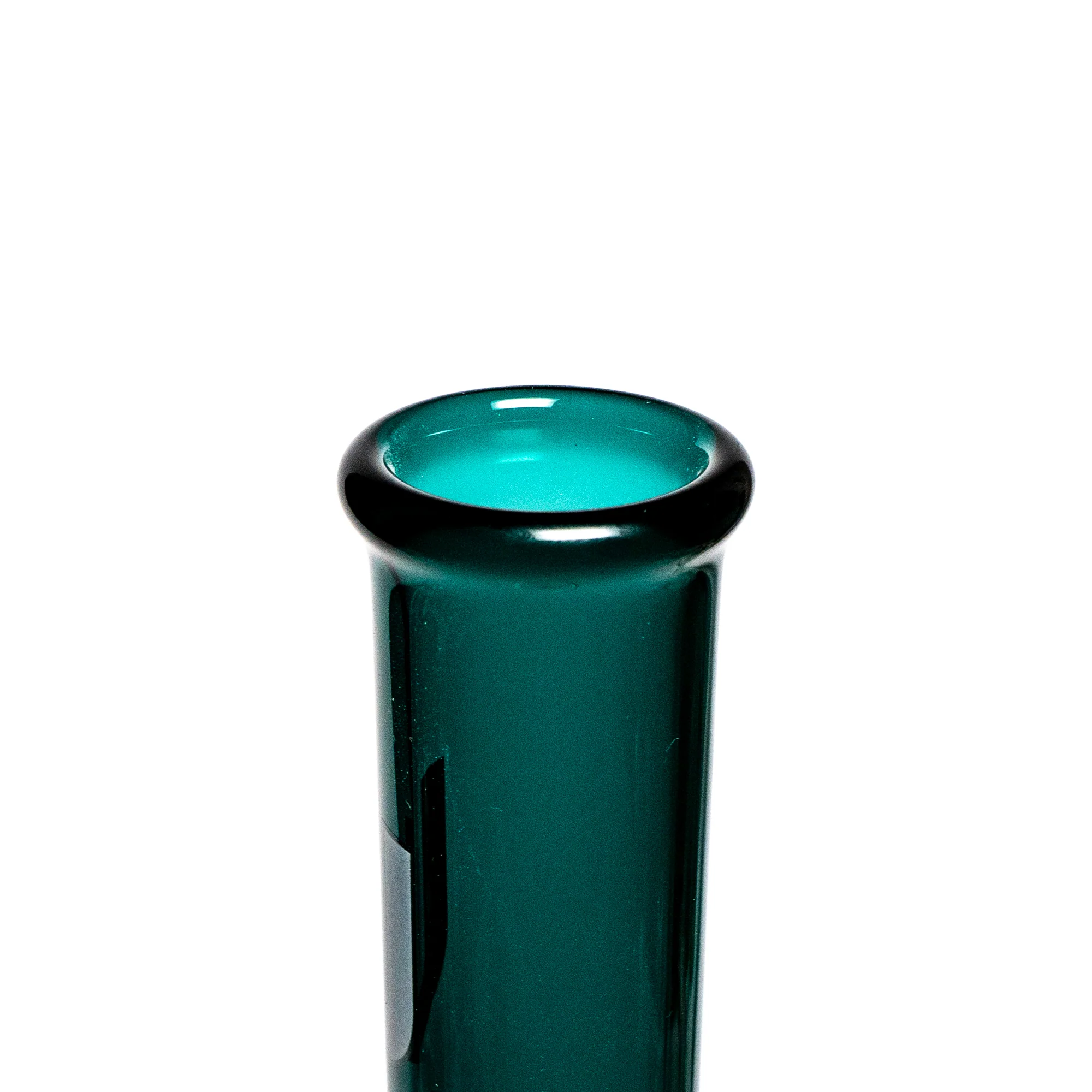 US Tubes - 15" Straight Fixed Circ 38x5 - Teal Neck - White & Teal Vertical Label - Image 3