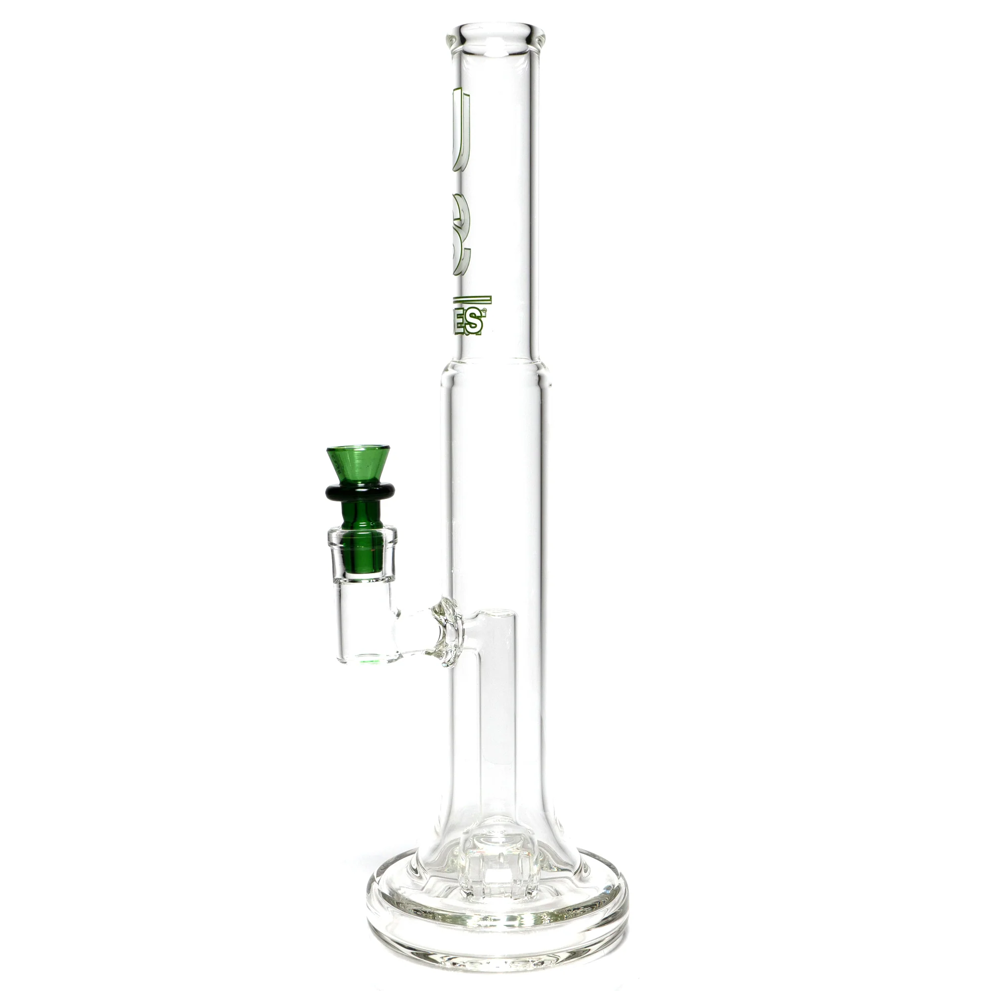 US Tubes - 16" Hybrid Fixed Circ Dome - 50x5 - White & Green Vertical Label w/ Green Slide - Image 2