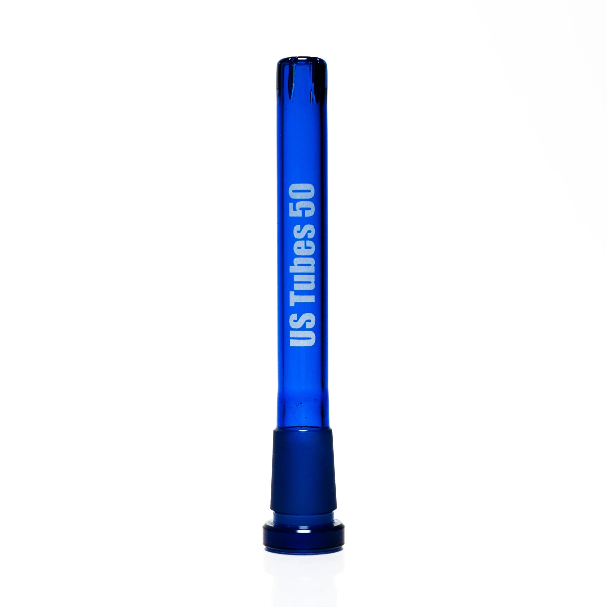 US Tubes - 18/14mm Female 5 Slit Downstem 5.0" - Blue