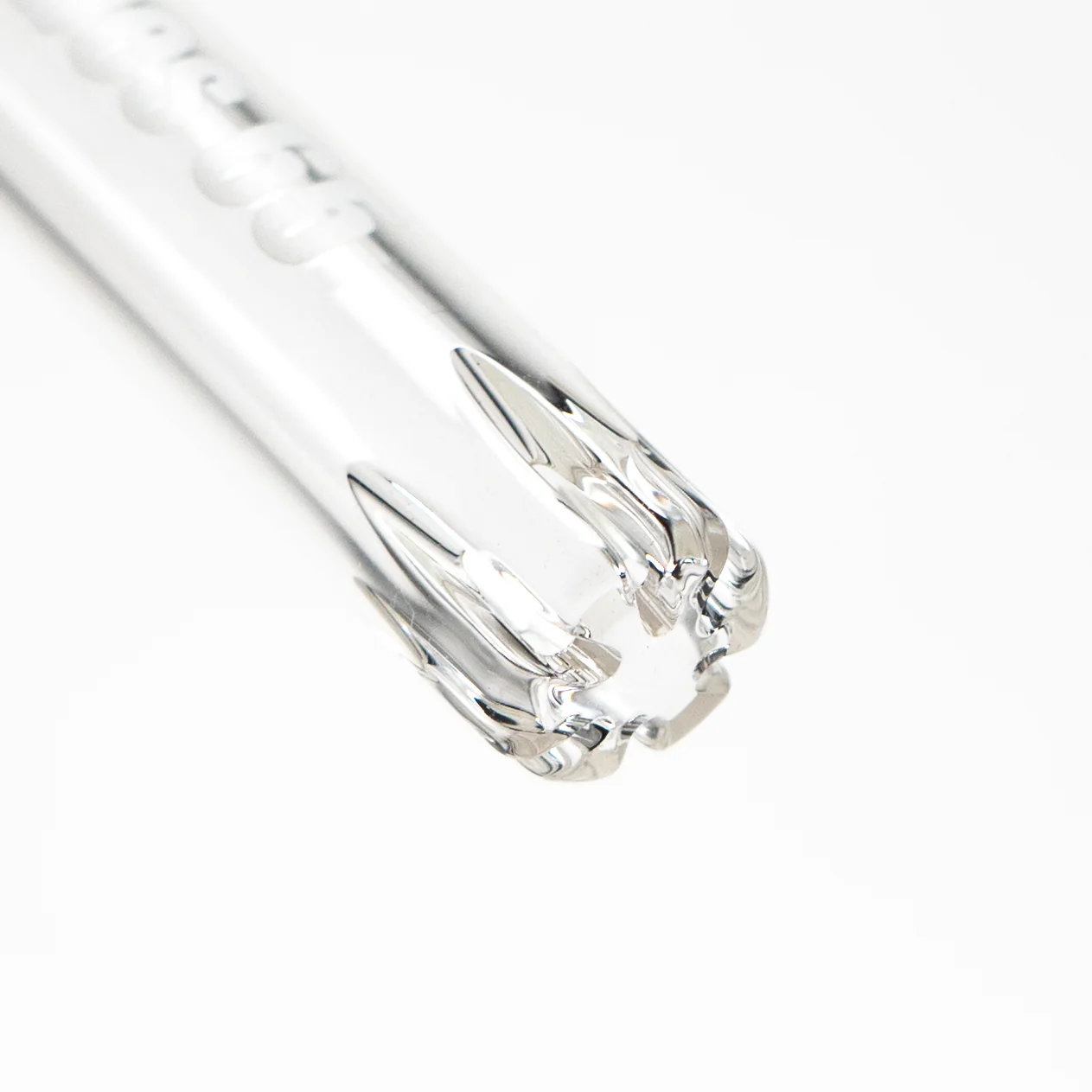 US Tubes - 18/14mm Female 5 Slit Downstem 6.5" - Clear - Image 3