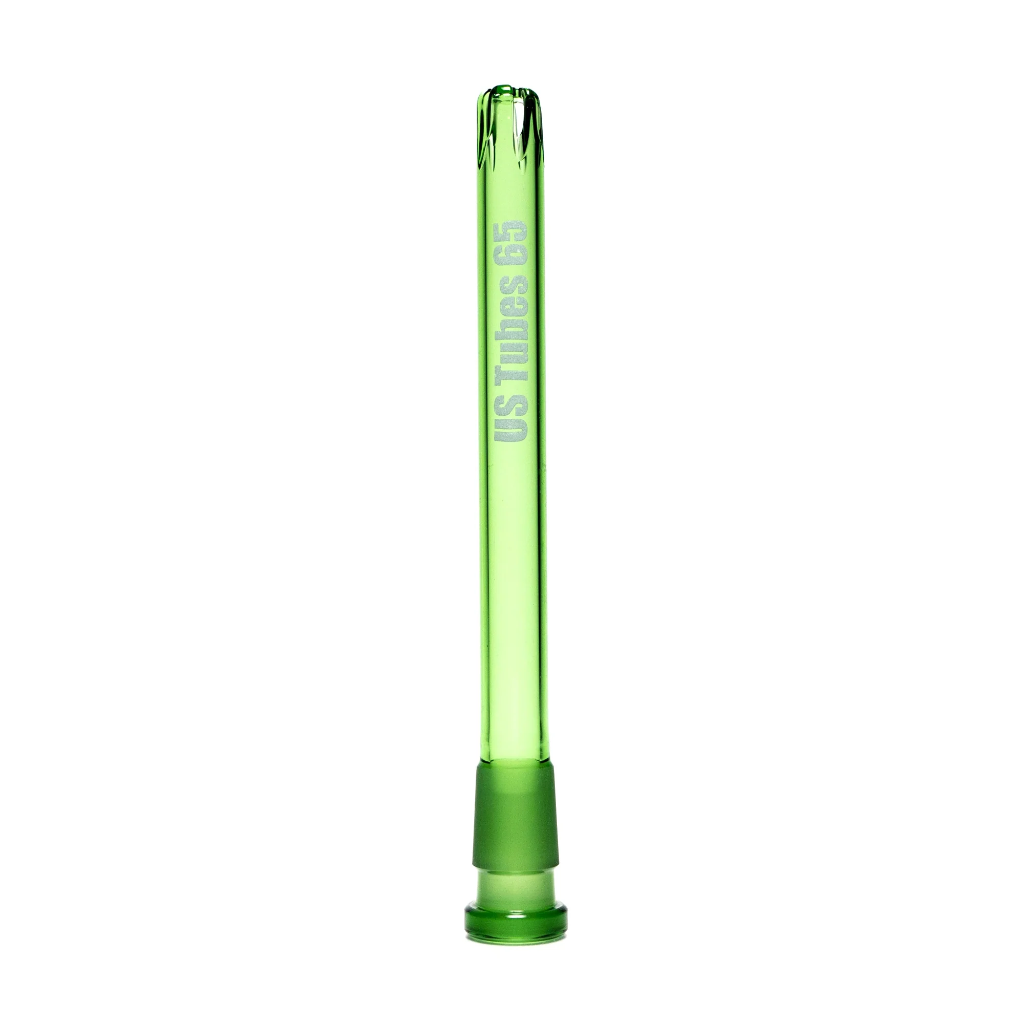 US Tubes - 18/14mm Female 5 Slit Downstem 6.5" - Green
