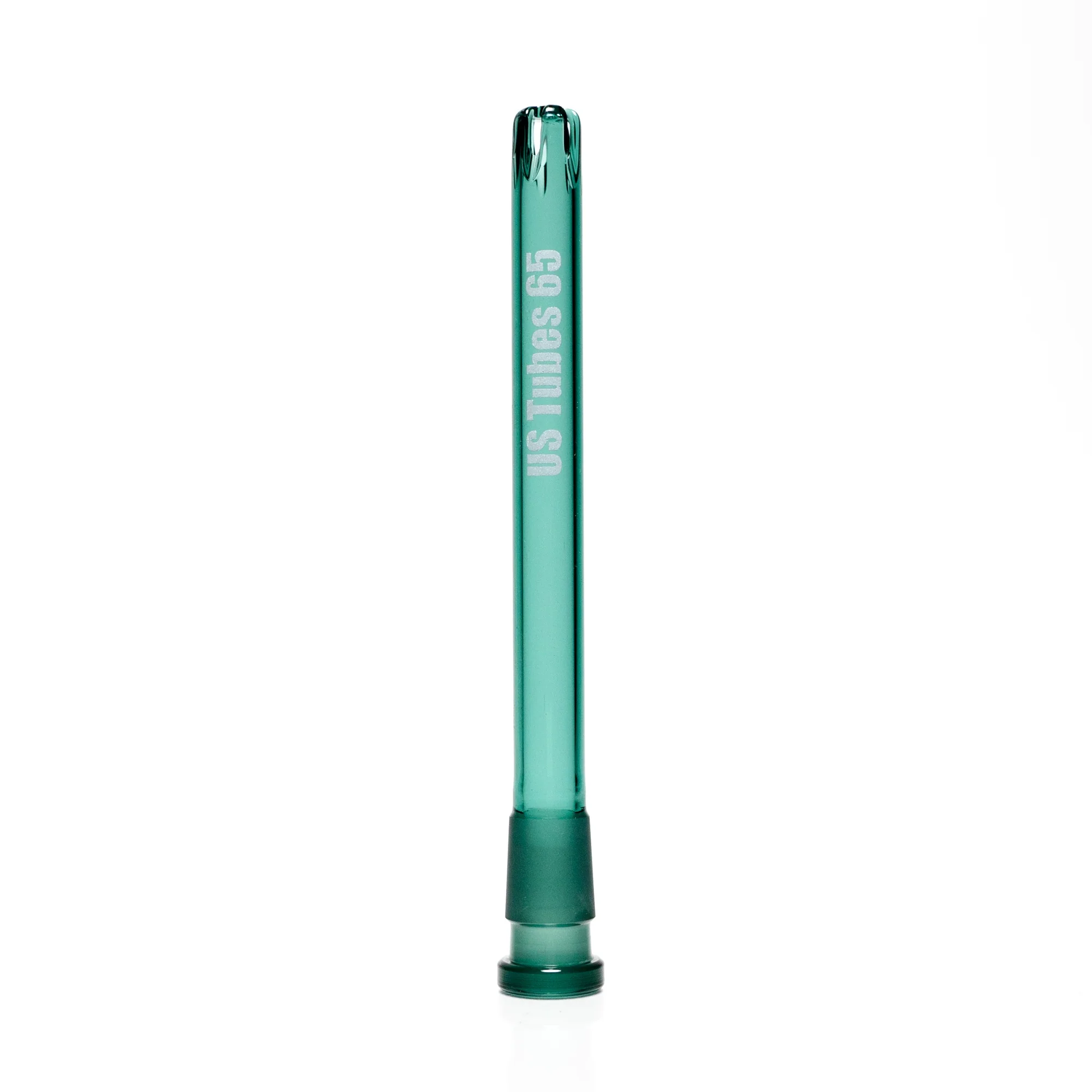 US Tubes - 18/14mm Female 5 Slit Downstem 6.5" - Teal