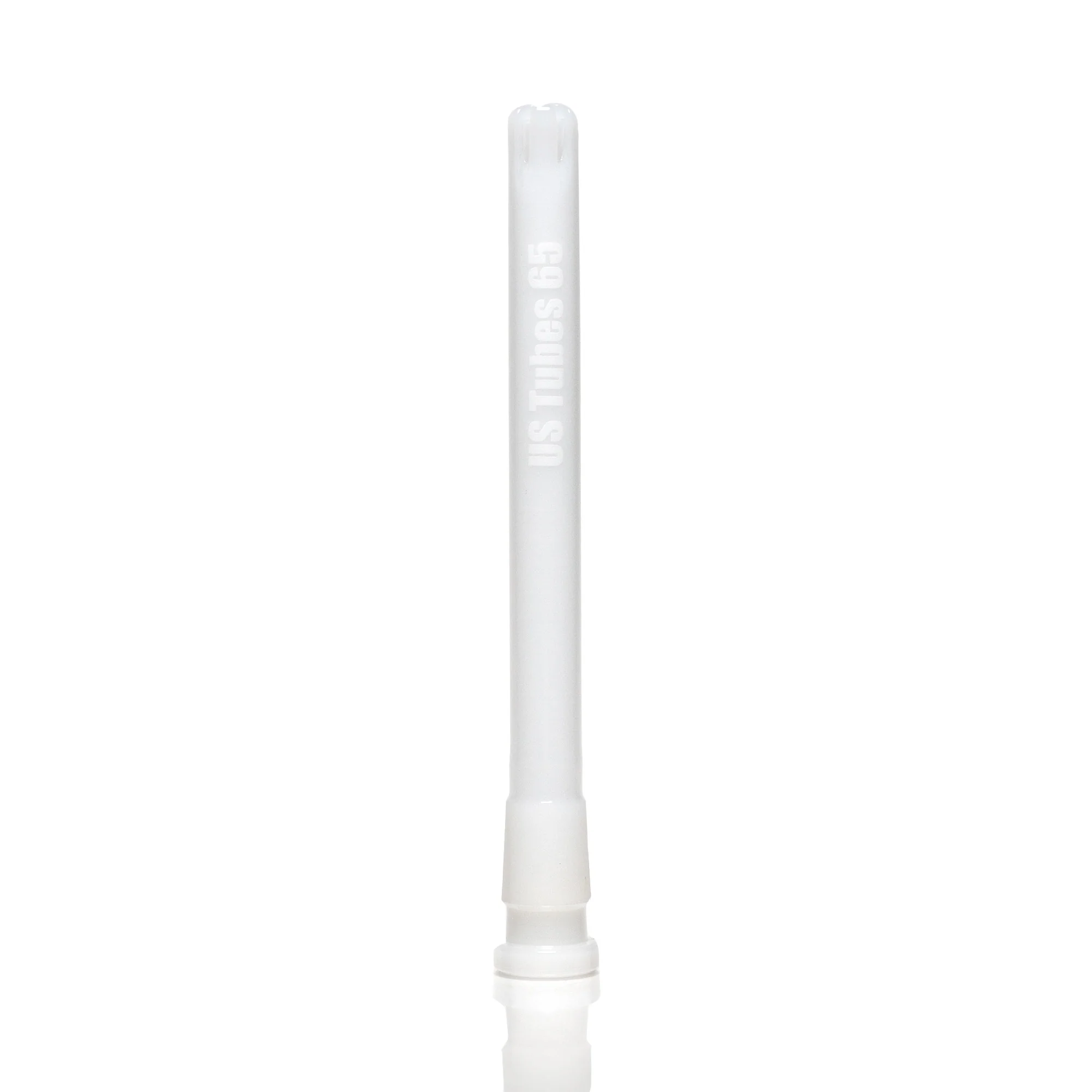 US Tubes - 18/14mm Female 5 Slit Downstem 6.5" - White