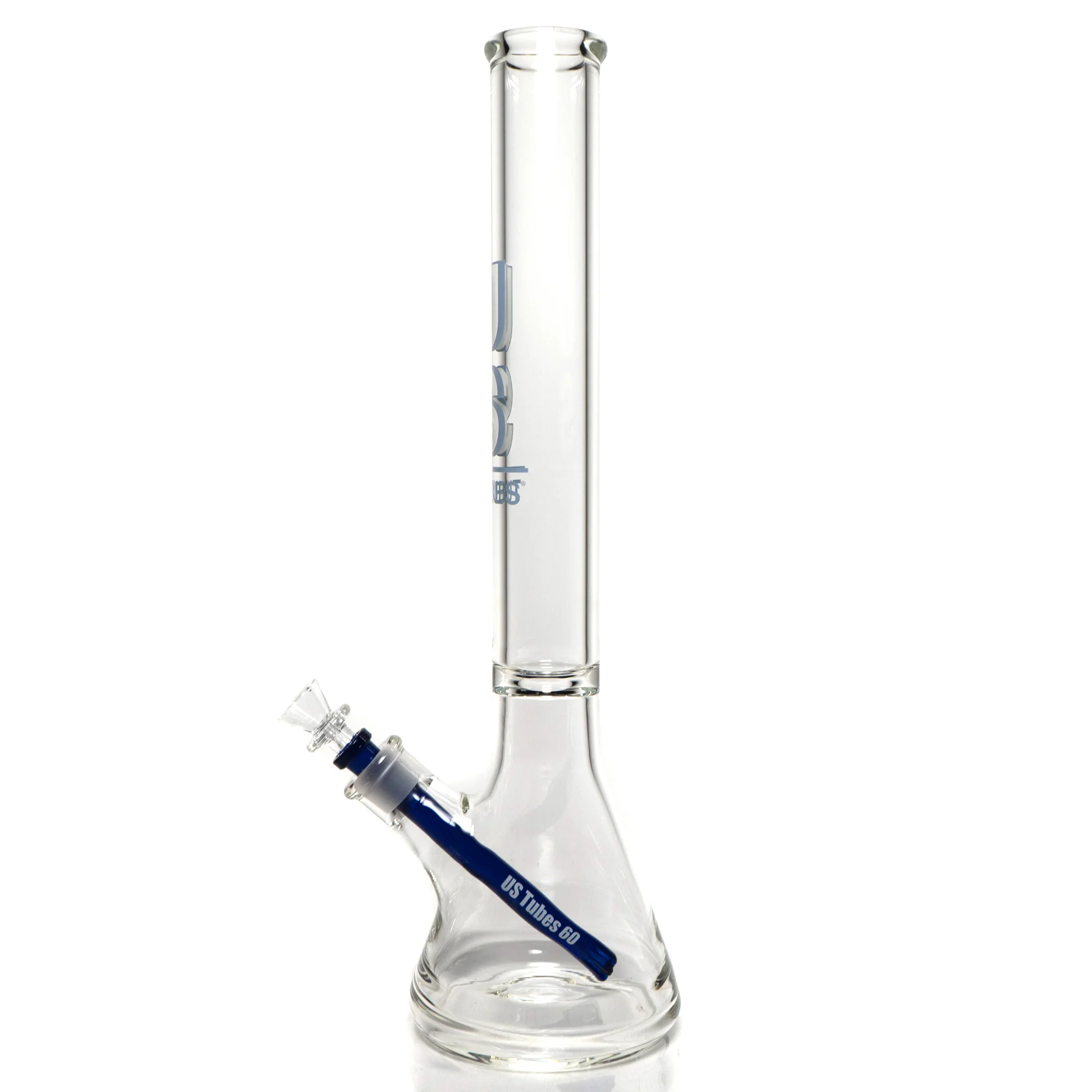 US Tubes - 18" Beaker 50x7 - Constriction - Light Blue Shadow Label - Image 2