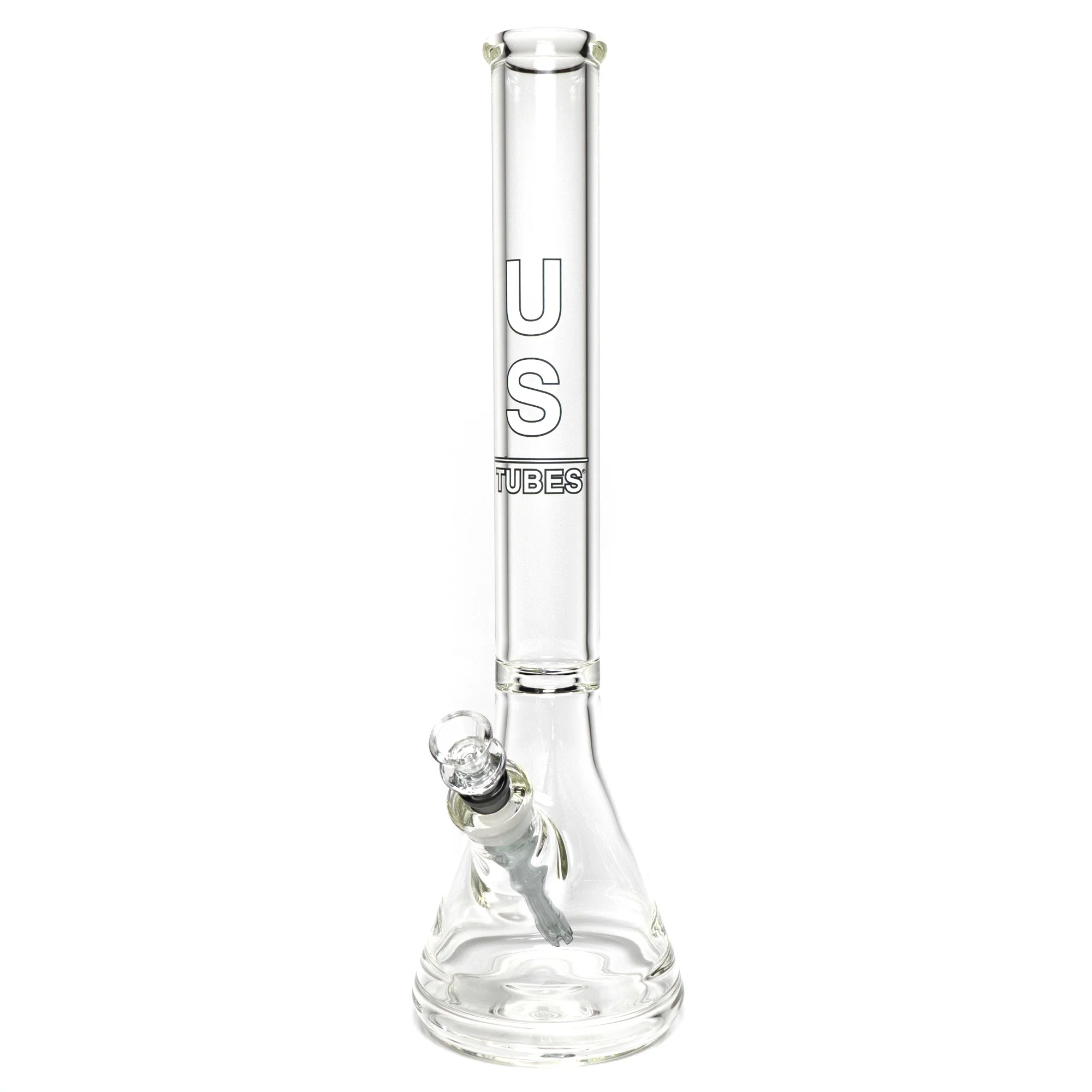 US Tubes - 18" Beaker 50x7 - Constriction - White & Gray Vertical Label