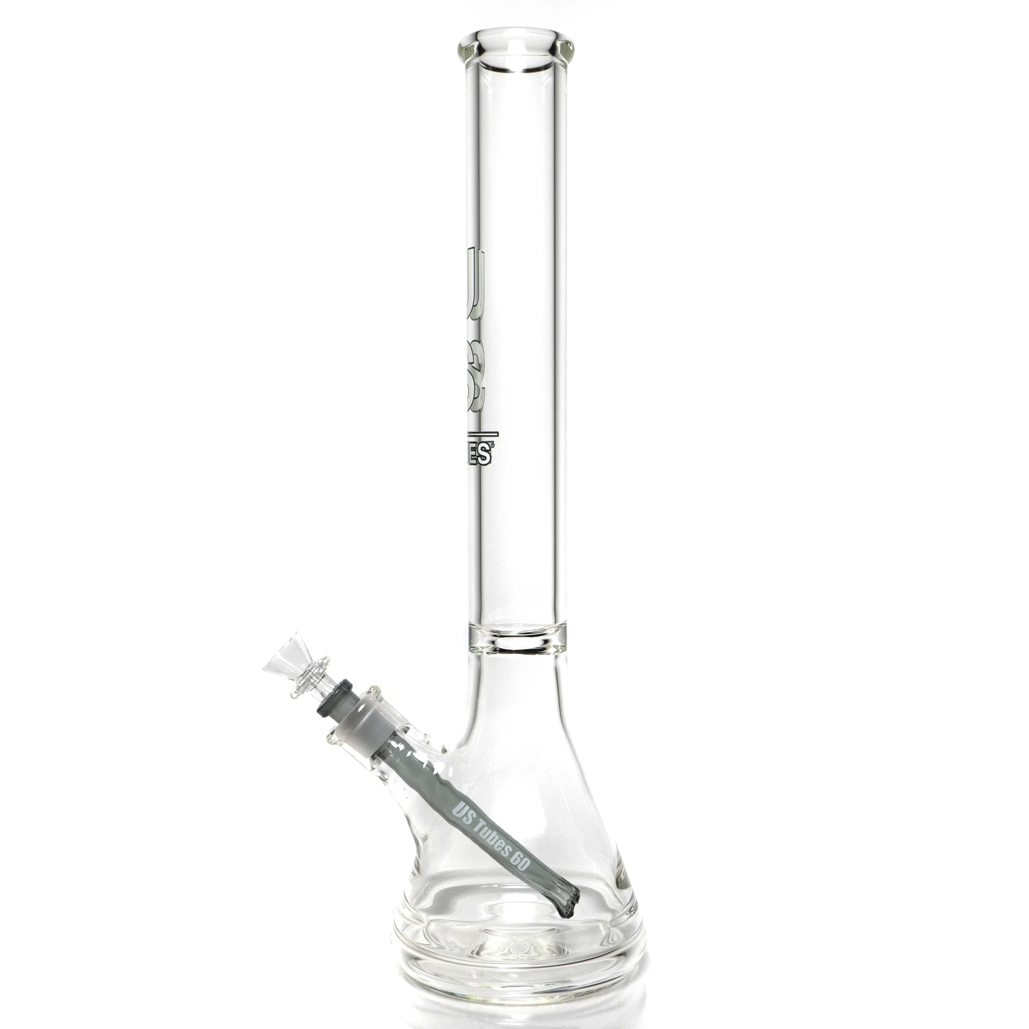 US Tubes - 18" Beaker 50x7 - Constriction - White & Gray Vertical Label - Image 2