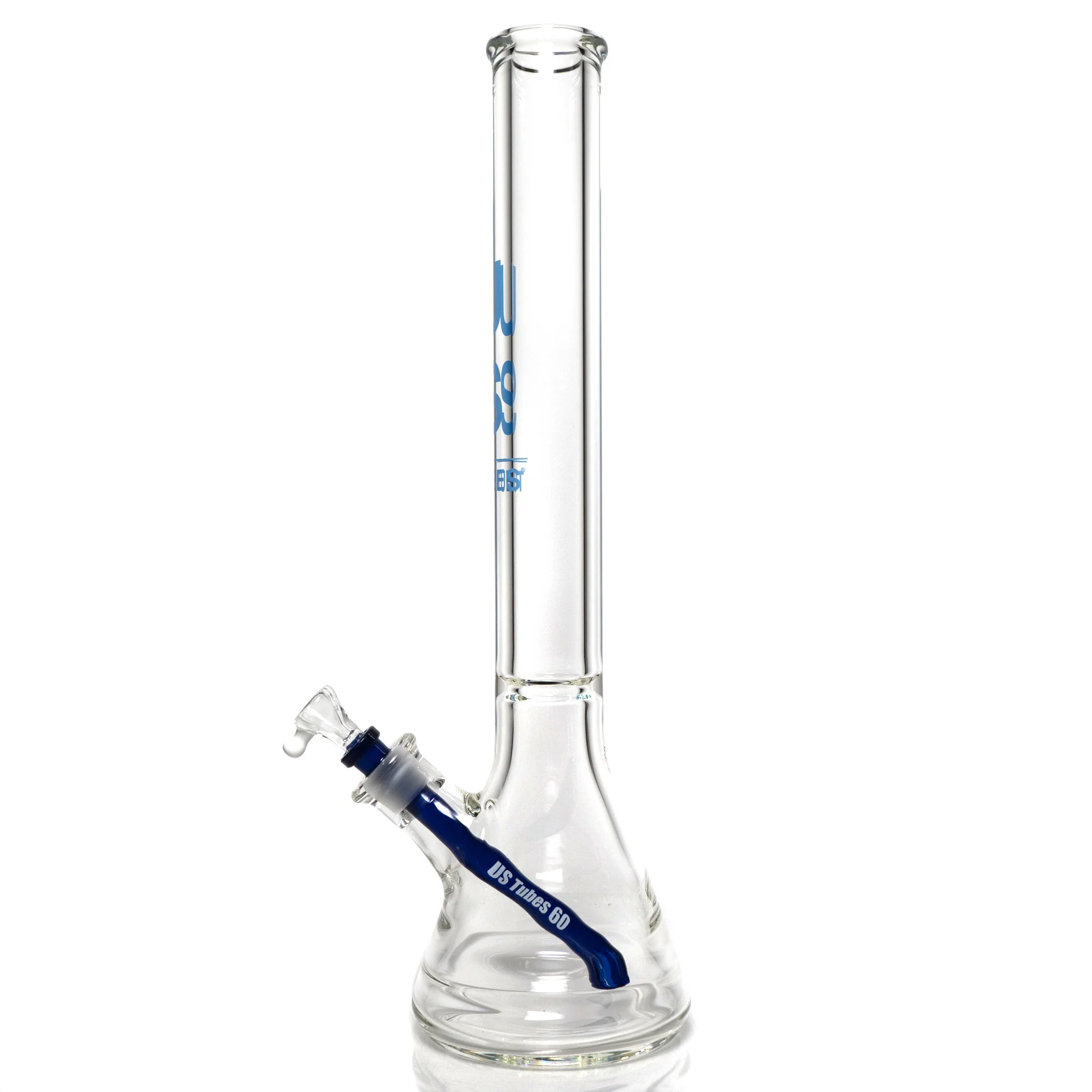 US Tubes - 18" Beaker 50x9 - Constriction - Blue Vertical Label - Image 2