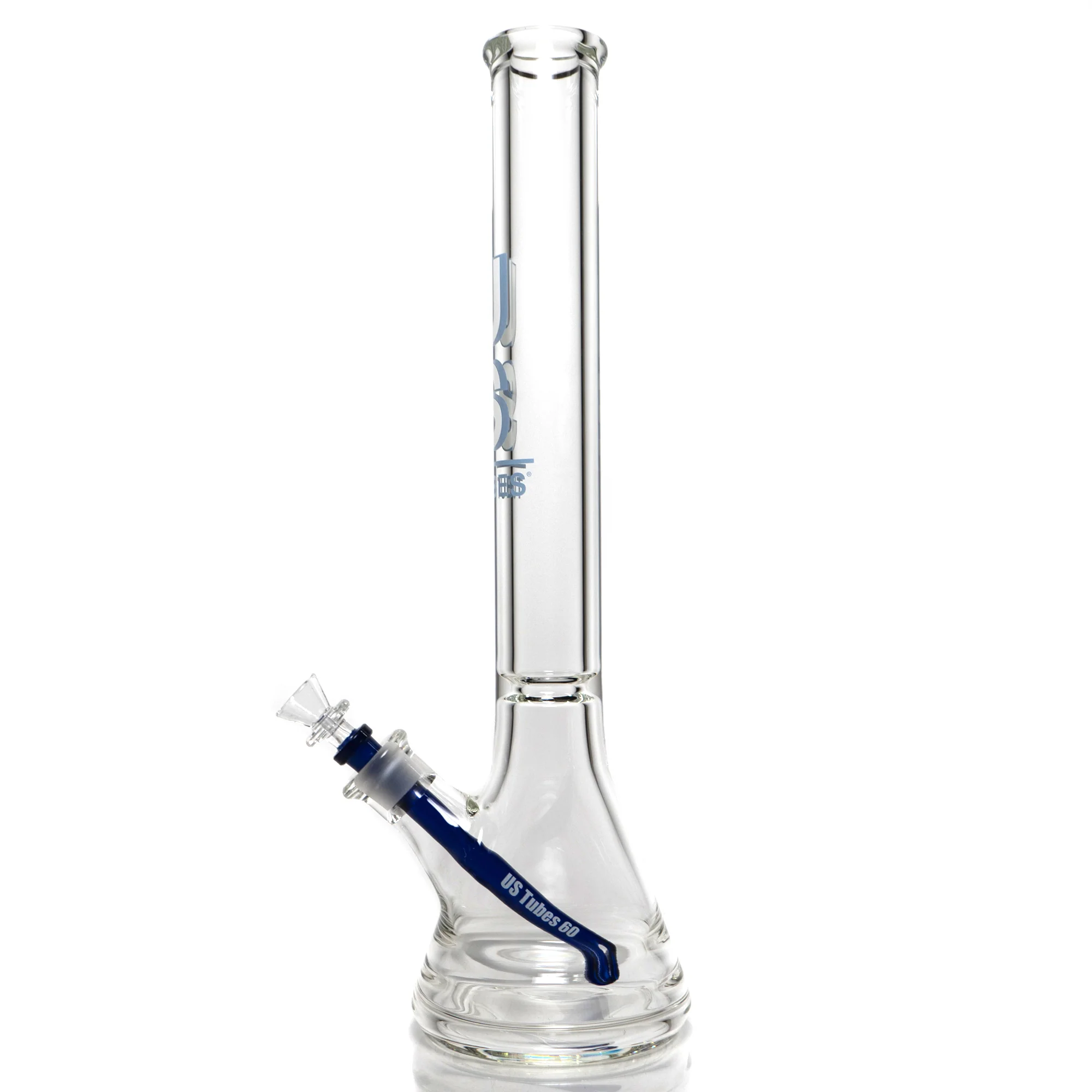 US Tubes - 18" Beaker 50x9 - Constriction - Light Blue Shadow Label - Image 2