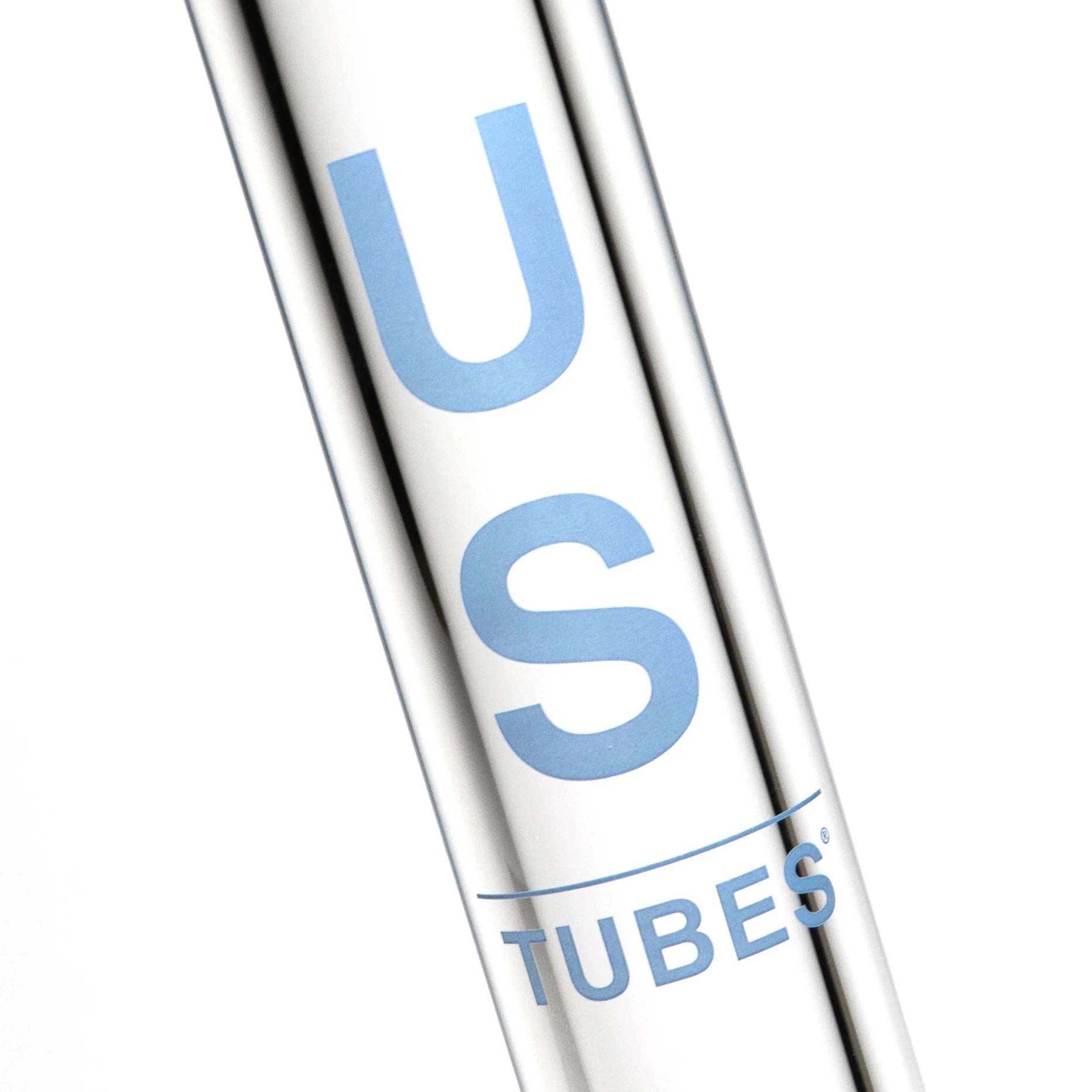 US Tubes - 18" Beaker 50x9 - Constriction - Light Blue Vertical Label - Image 4